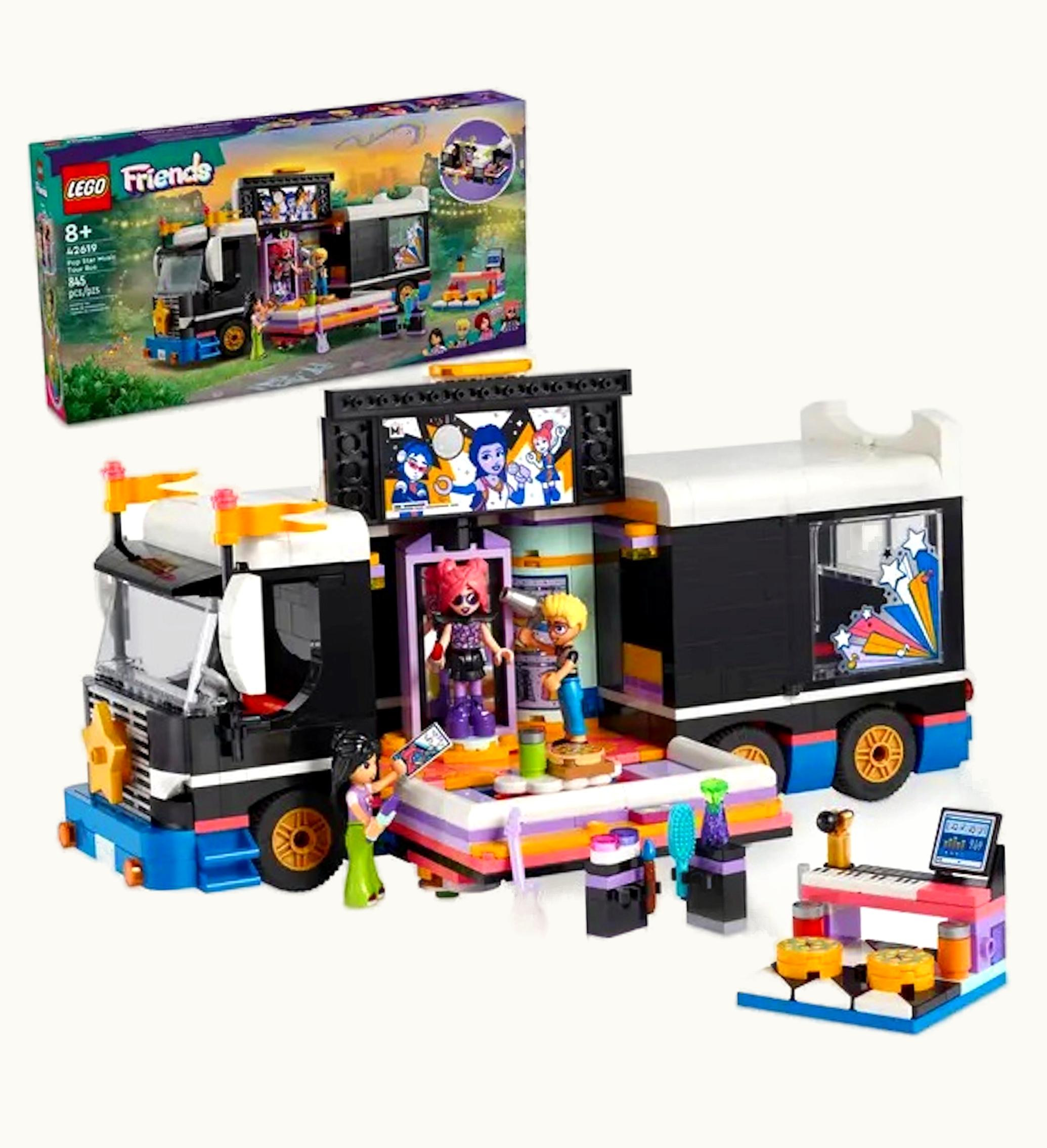LEGO Lego Friends Pop Star Music Tour Bus Set 42619