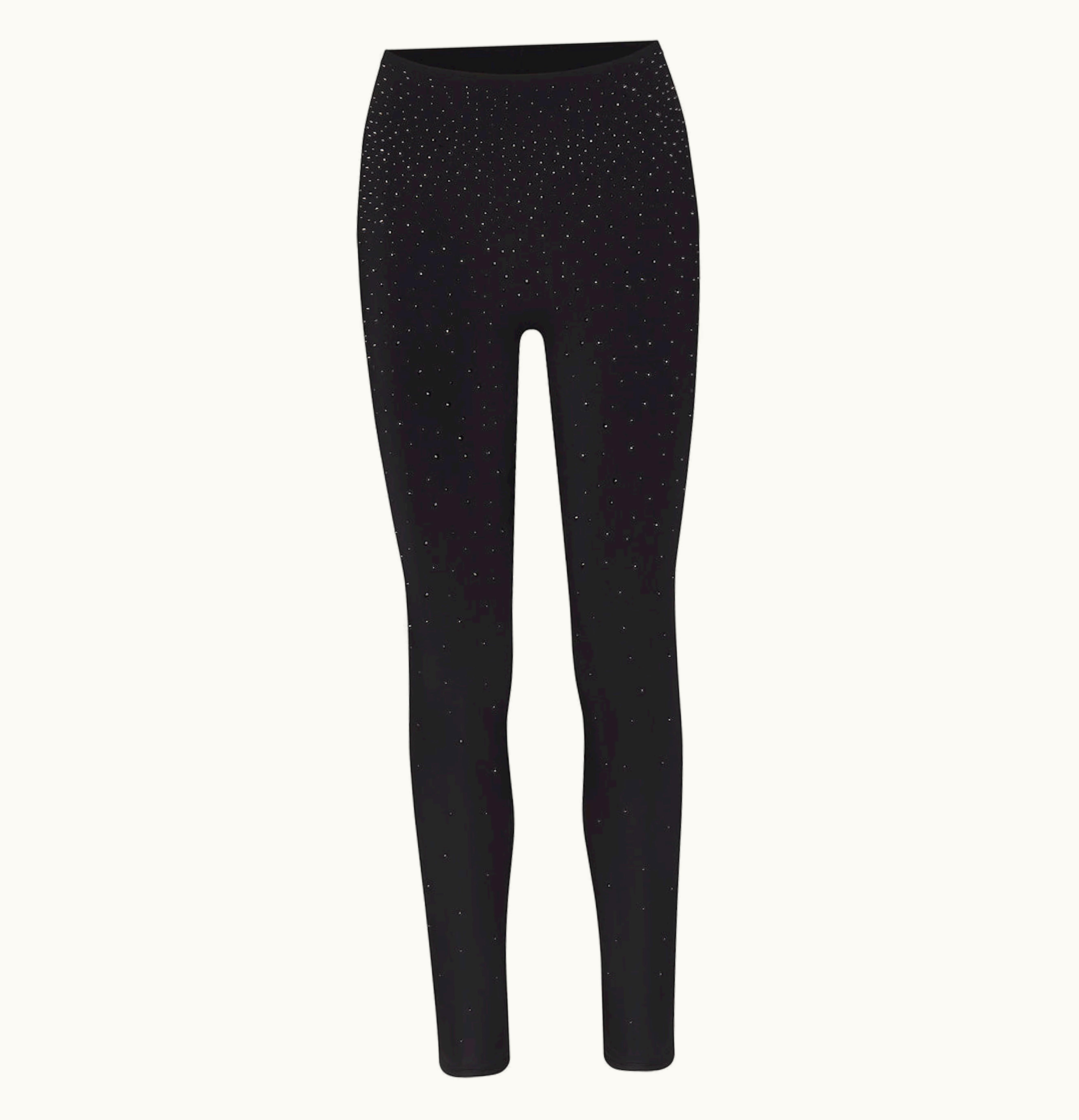 SKIMS SKIMSX Swarovski Jelly Sheer High Waisted Legging Onyx