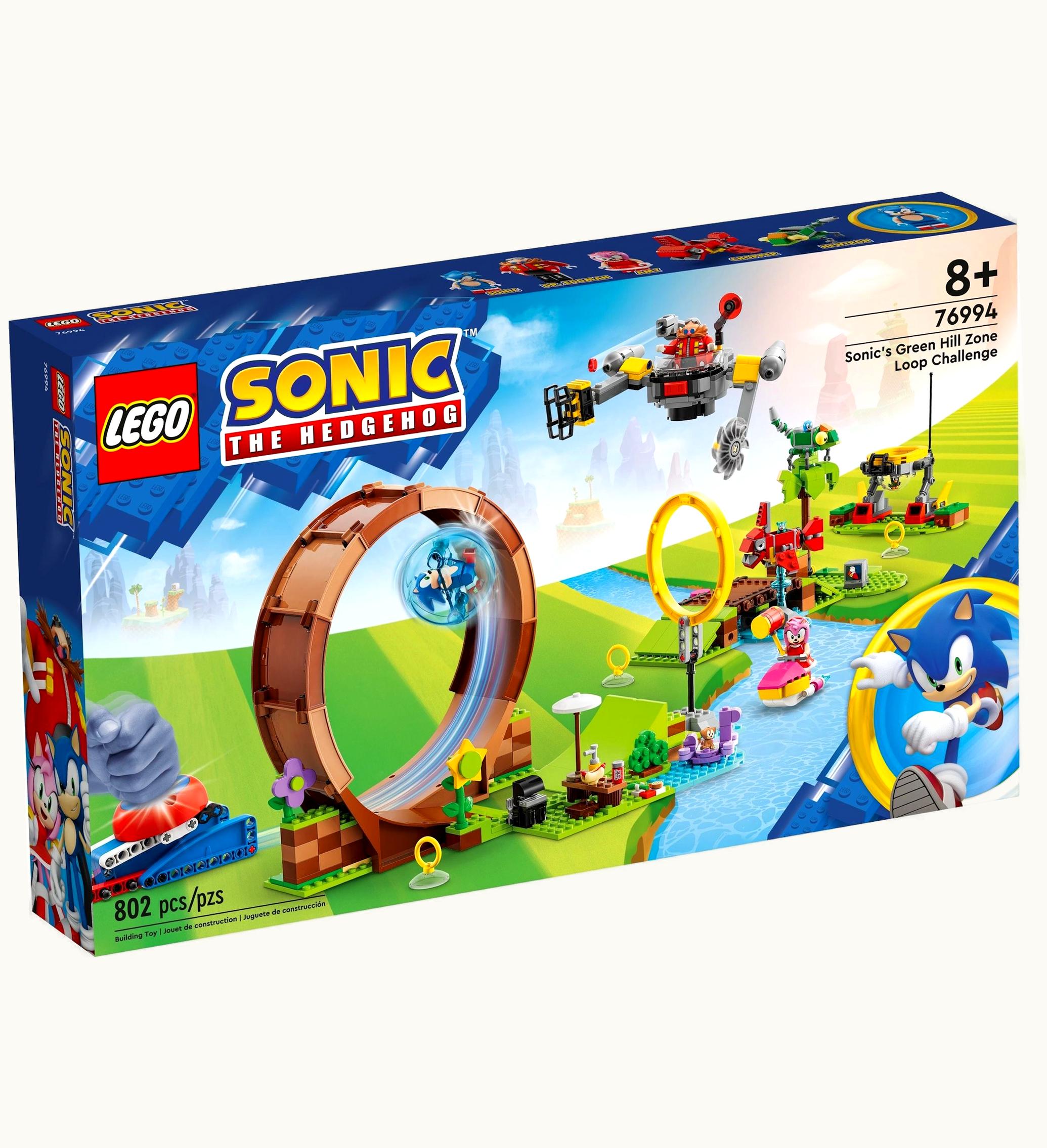 LEGO Lego Sonic The Hedgehog Sonics Green Hill Zone Loop Challenge Set 76994