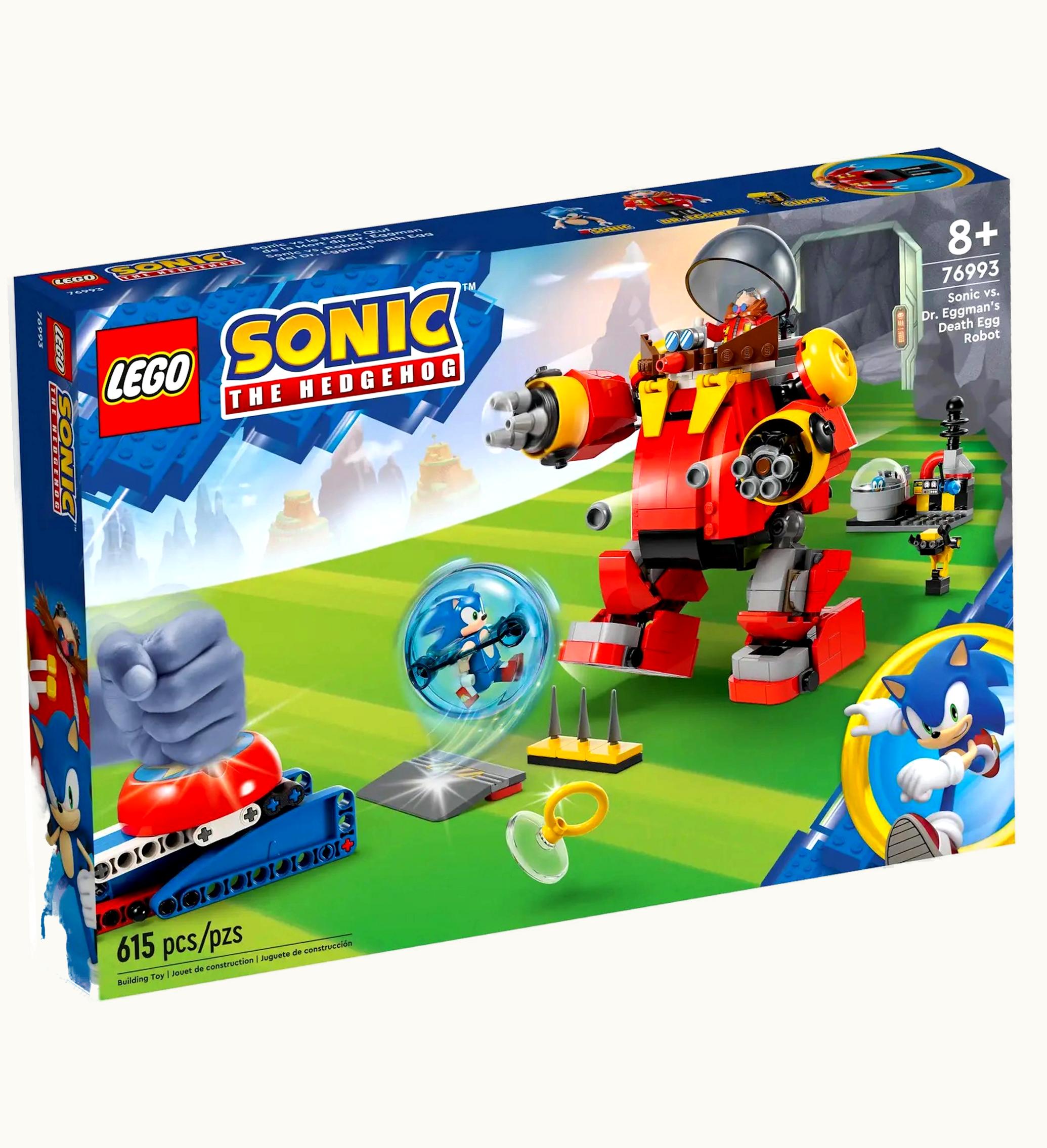 LEGO Lego Sonic The Hedgehog Sonic Vs Dr Eggmans Death Egg Robot Set 76993