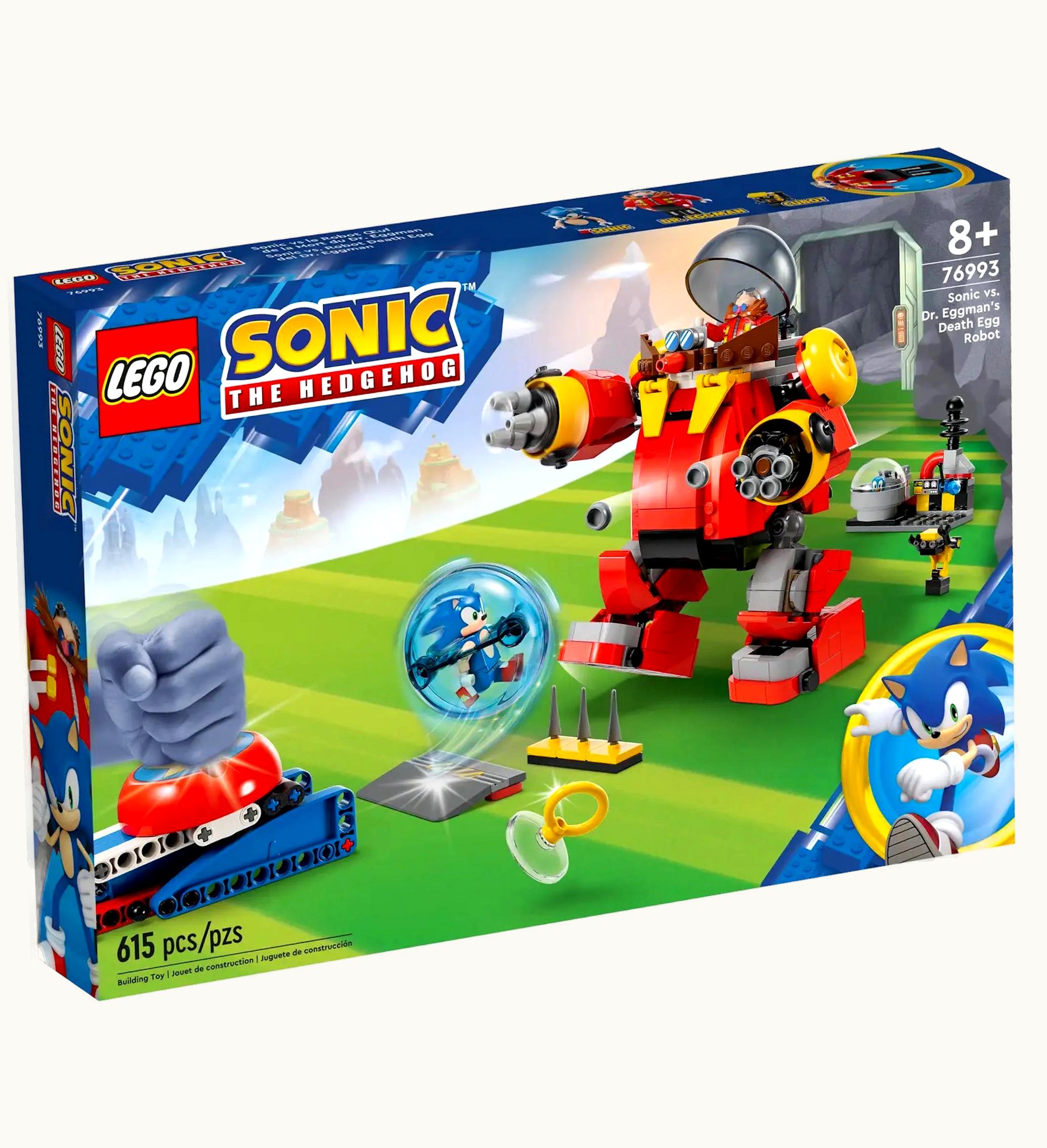 LEGO Lego Sonic The Hedgehog Sonic Vs Dr Eggmans Death Egg Robot Set 75361