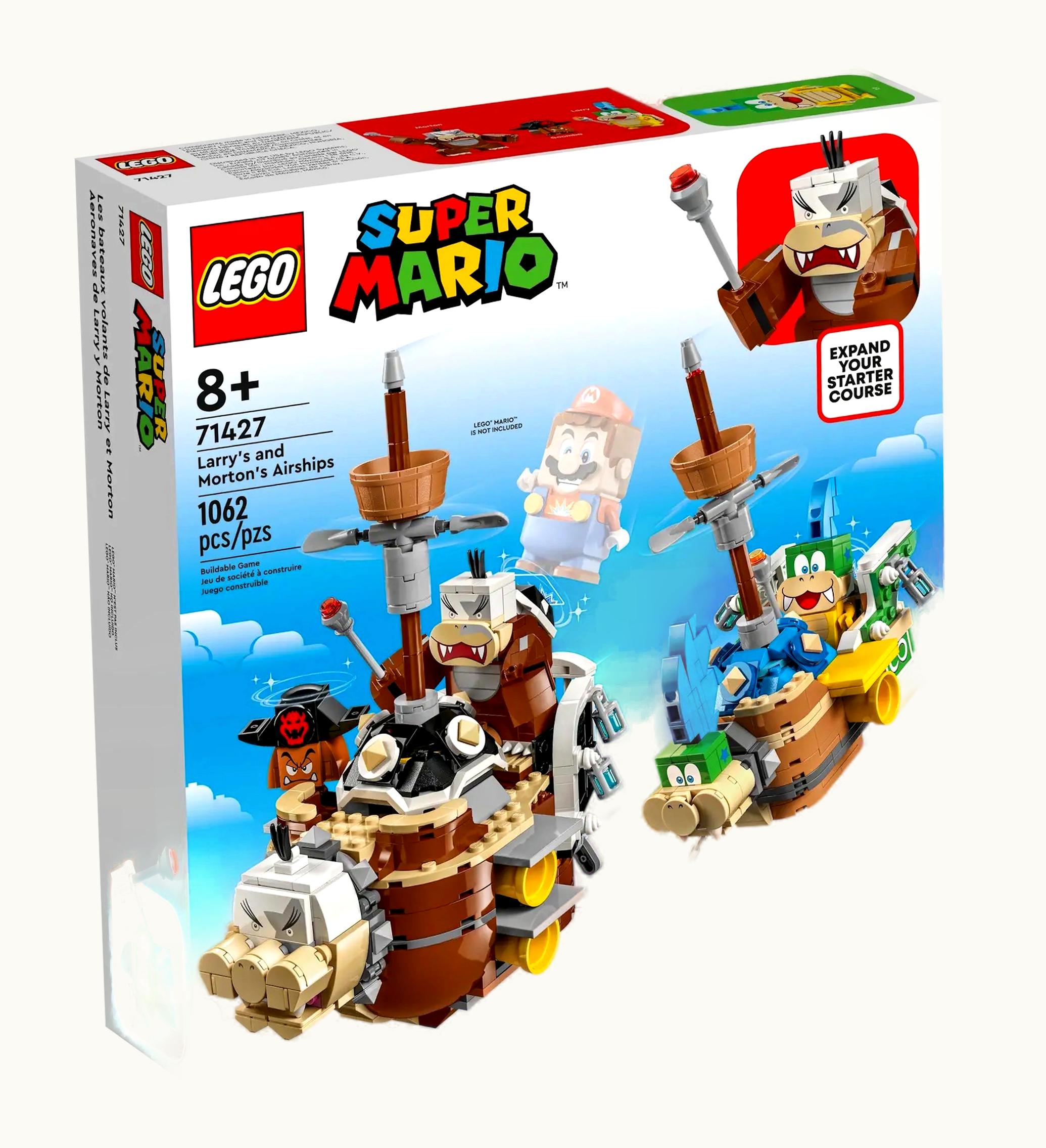 LEGO Lego Super Mario Larrys And Mortons Airships Expansion Set Set 71427