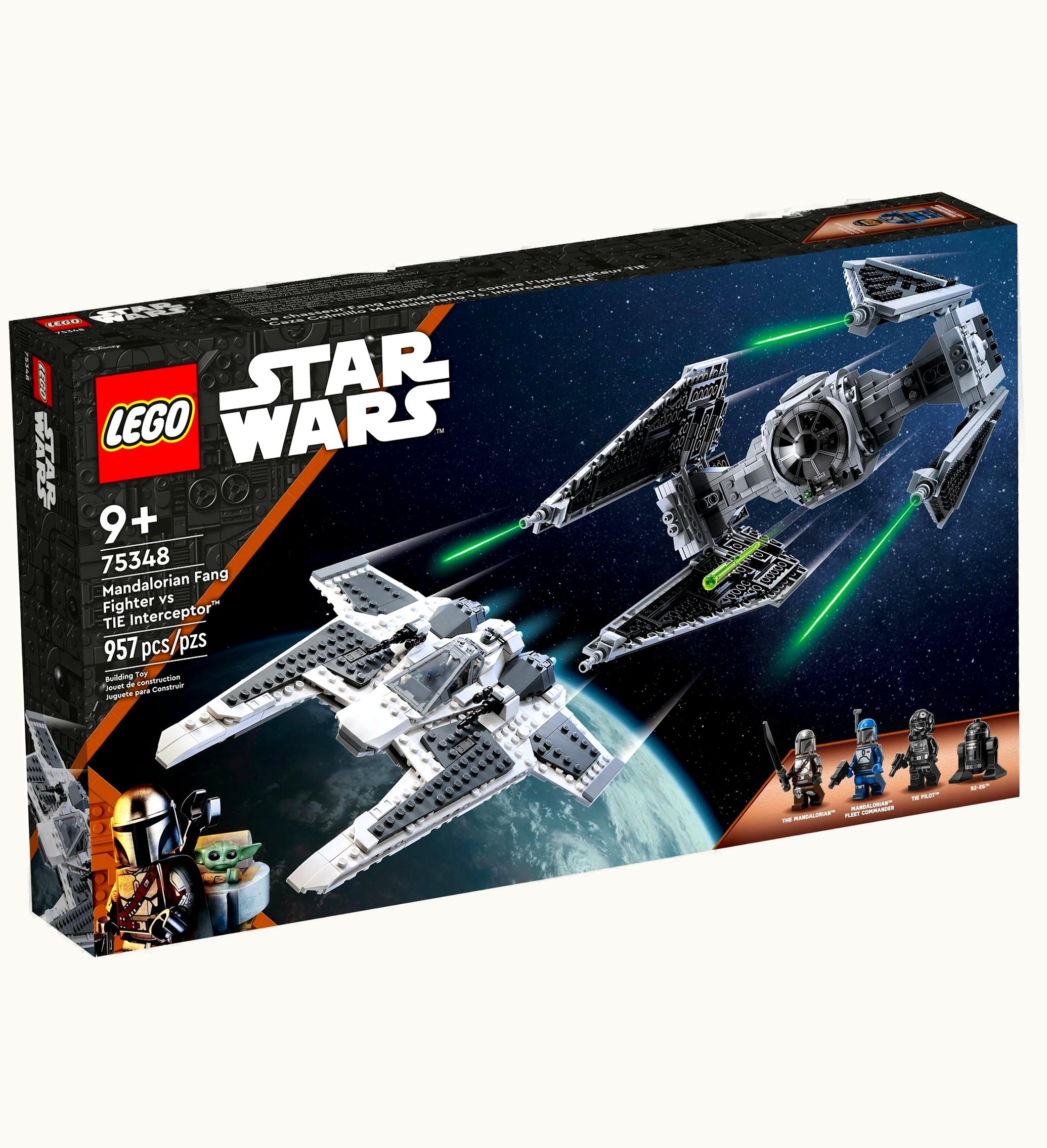 LEGO Lego Star Wars Mandalorian Fang Fighter Vs Tie Interceptor Set 75348