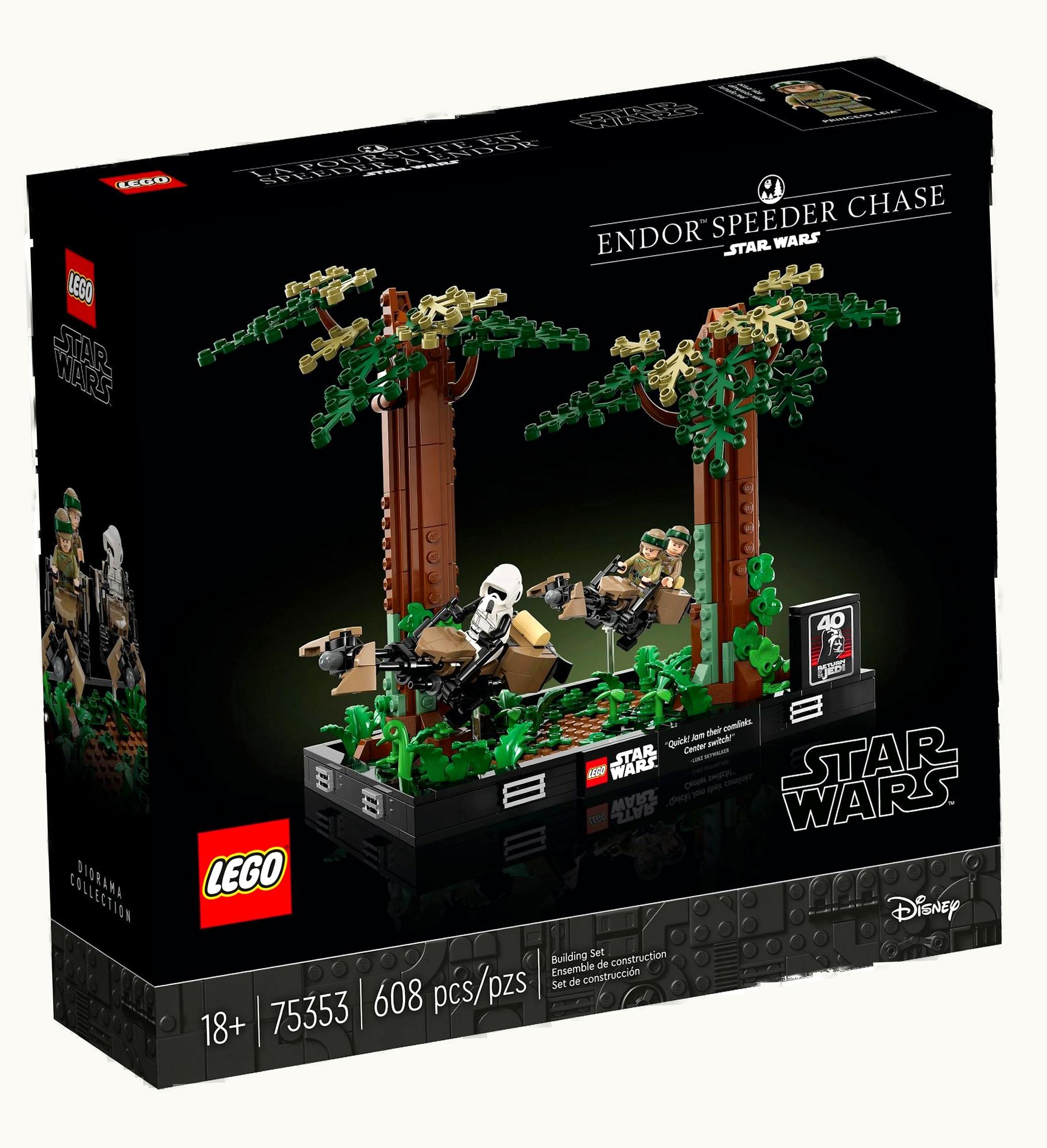 LEGO Lego Star Wars Endor Speeder Chase Diorama Set 75353