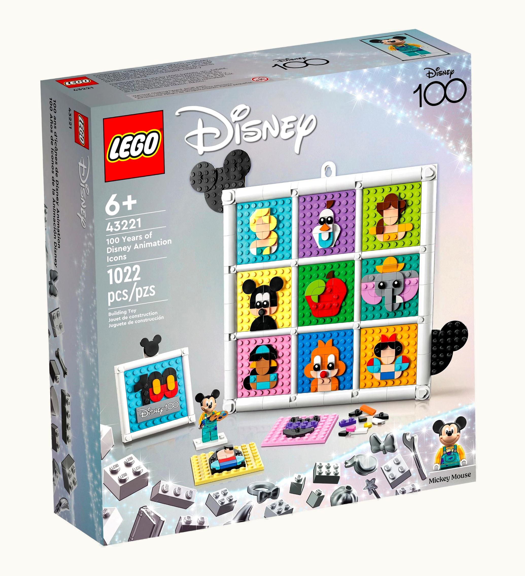 LEGO Lego Disney 100 Years Of Disney Animation Icons Set 43221