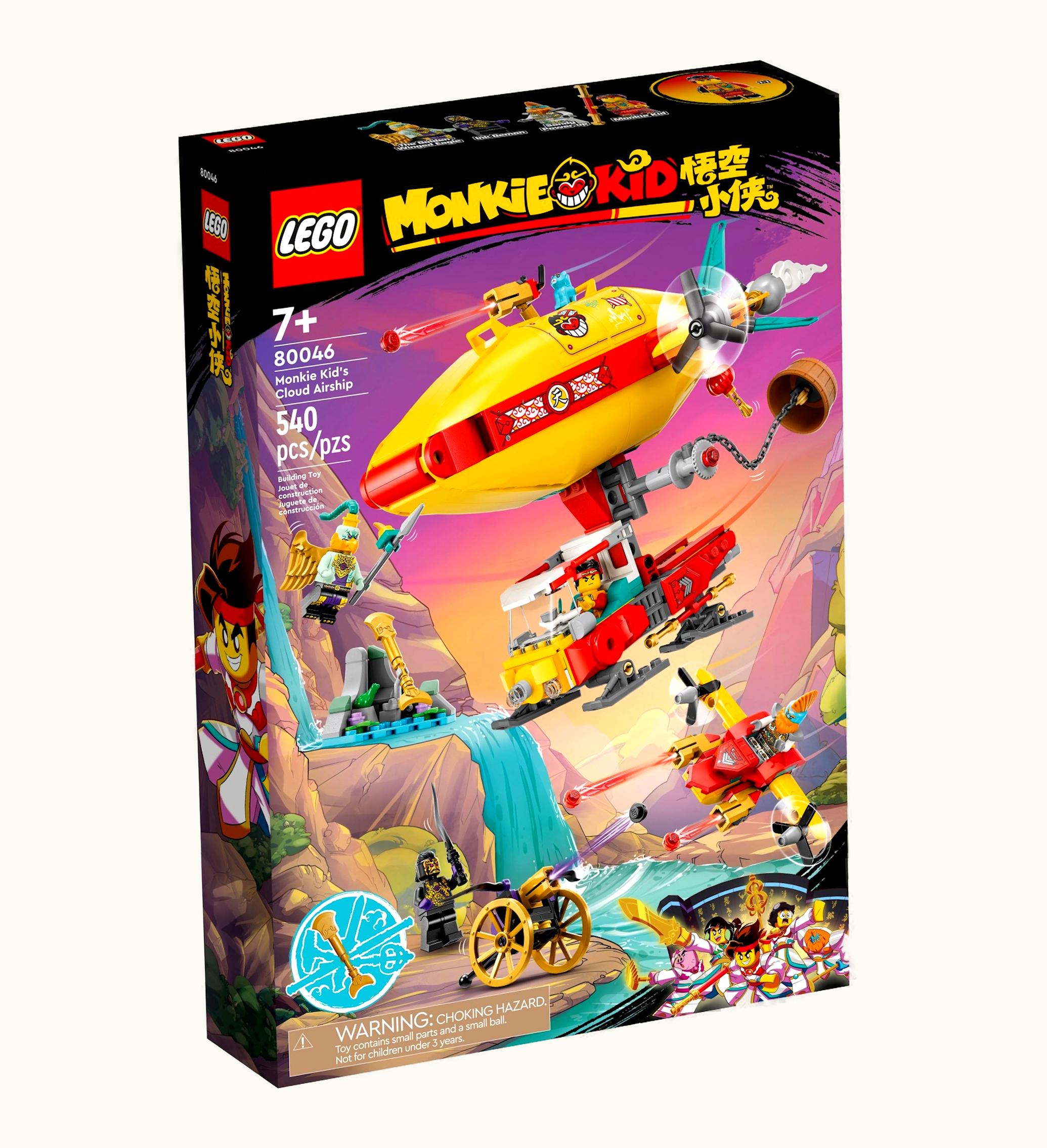 LEGO Lego Monkie Kid Monkie Kids Cloud Airship Set 80046