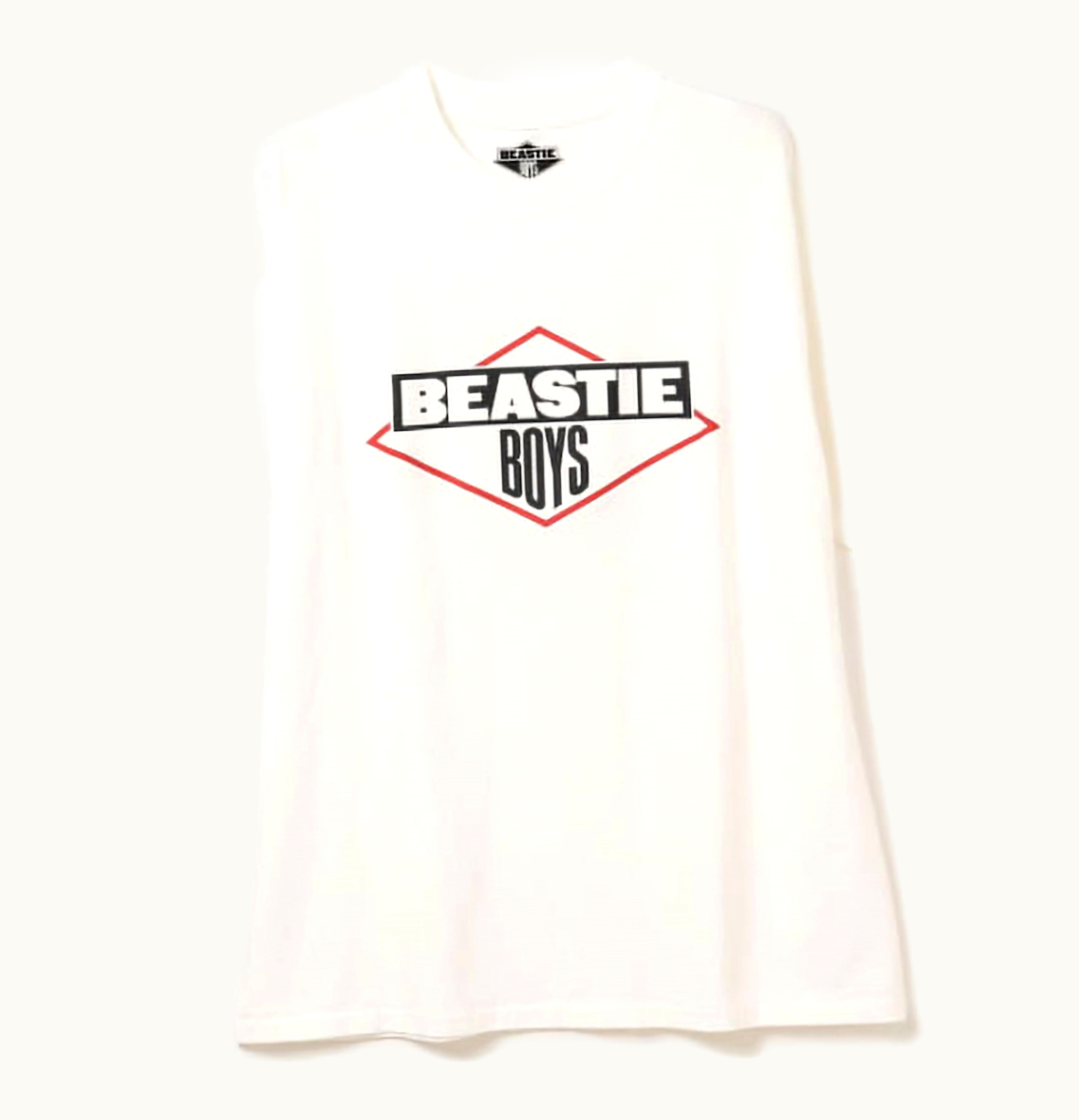 Insonnia Projects Insonnia Projects X Beastie Boys Front Logo T Shirt Vintage White
