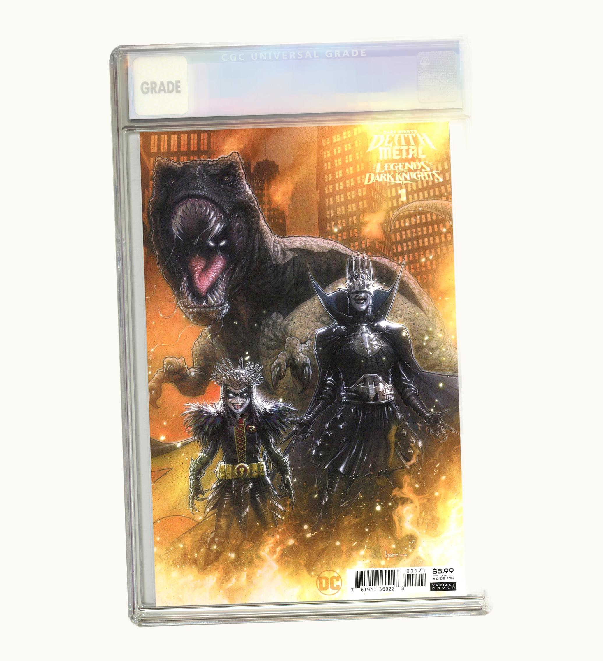 DC DC Dark Nights Death Metal Legends Of The Dark Knights 2020 DC 1b Comic Book Cgc Graded