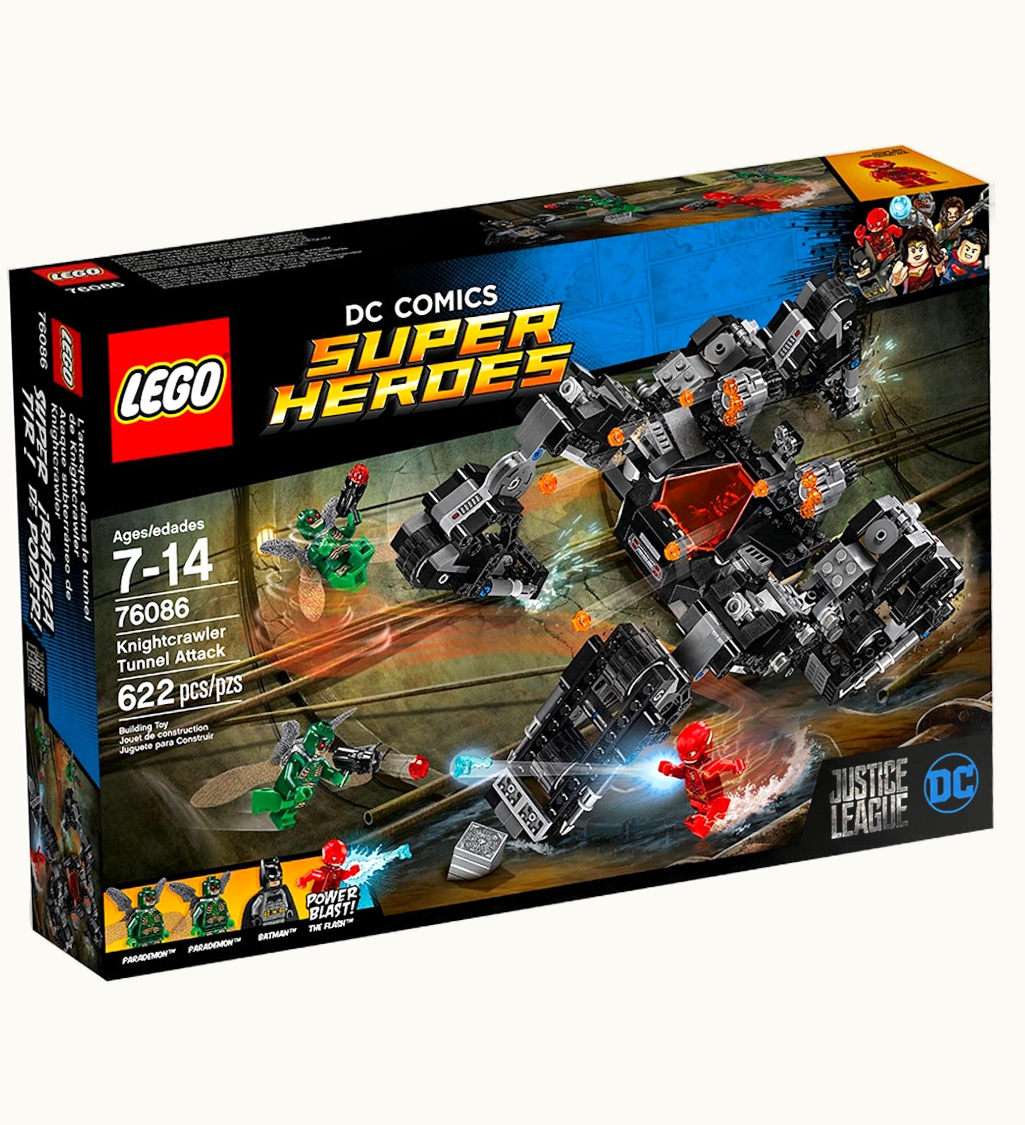 LEGO Lego DC Comics Super Heroes Knightcrawler Tunnel Attack Set 76086