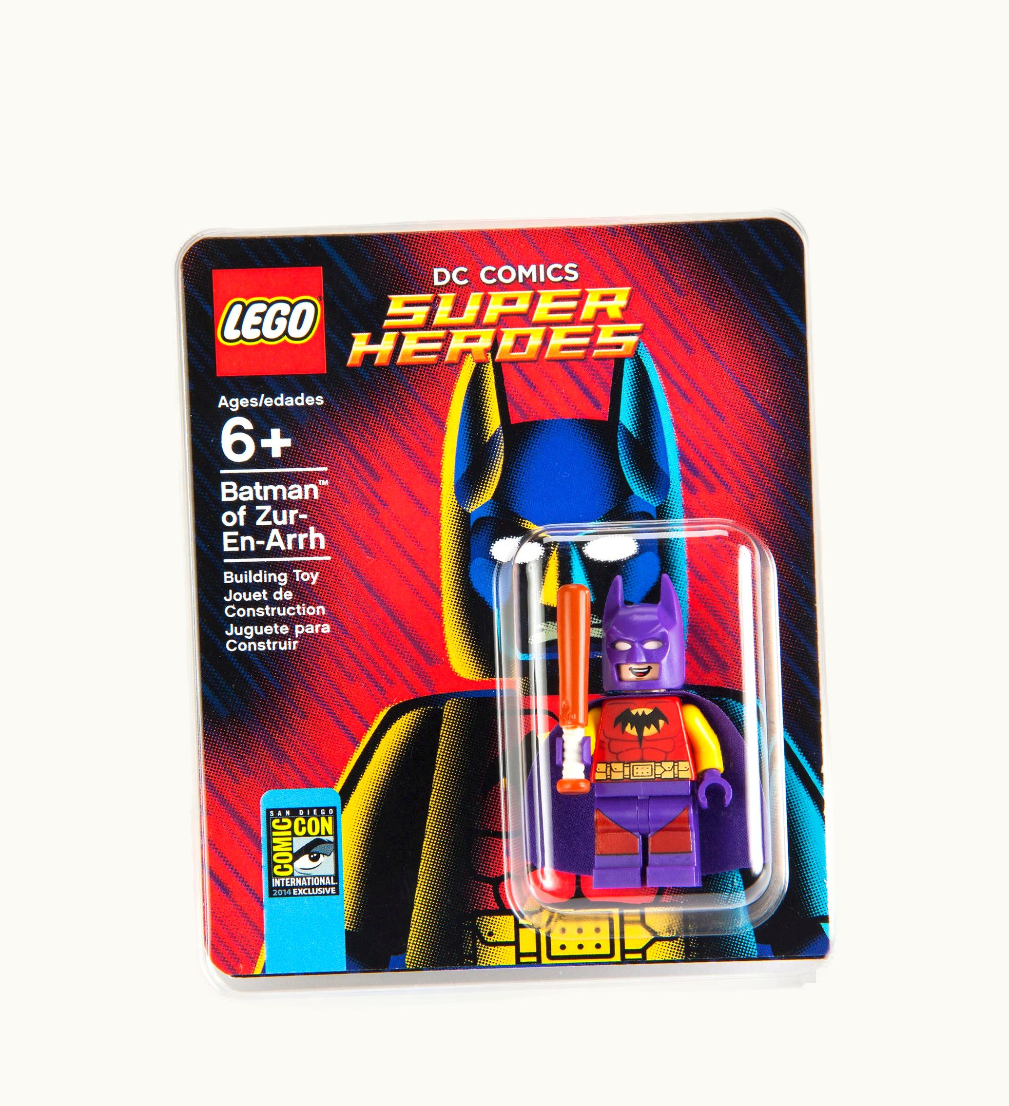 LEGO Lego DC Comics Batman Of Zur En Arrh 2014 Sdcc Exclusive Building Toy Multi