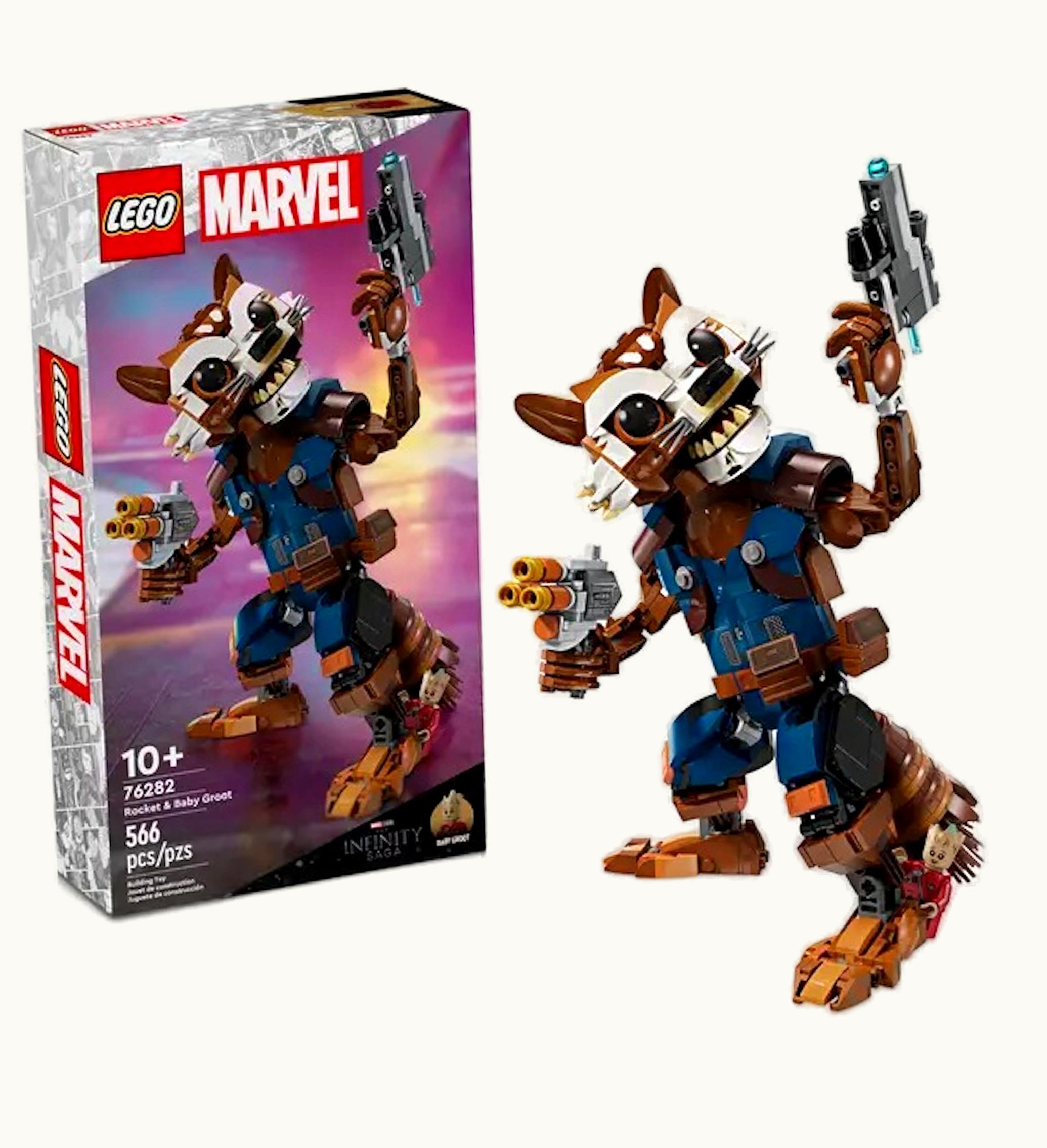 LEGO Lego Marvel Rocket Baby Groot Set 76282