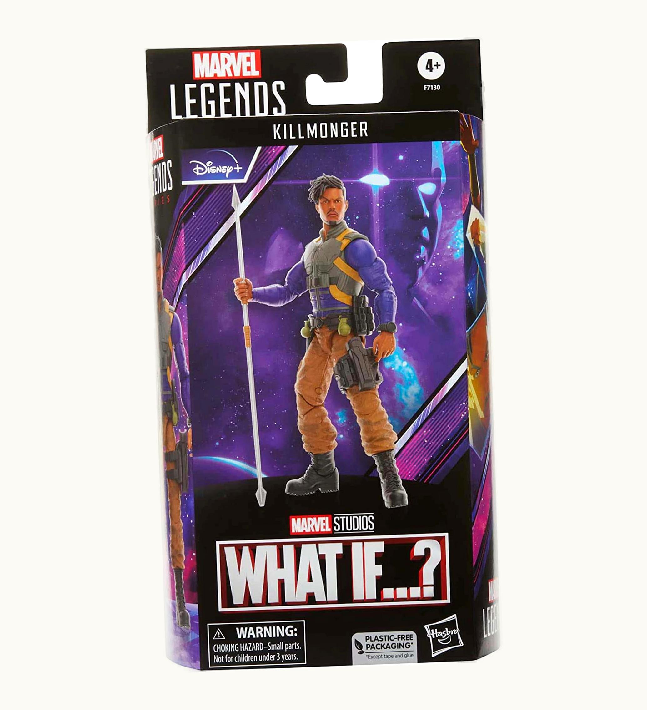 Hasbro Hasbro Marvel Legends Series What If Killmonger Amazon Exclusive Action Figure