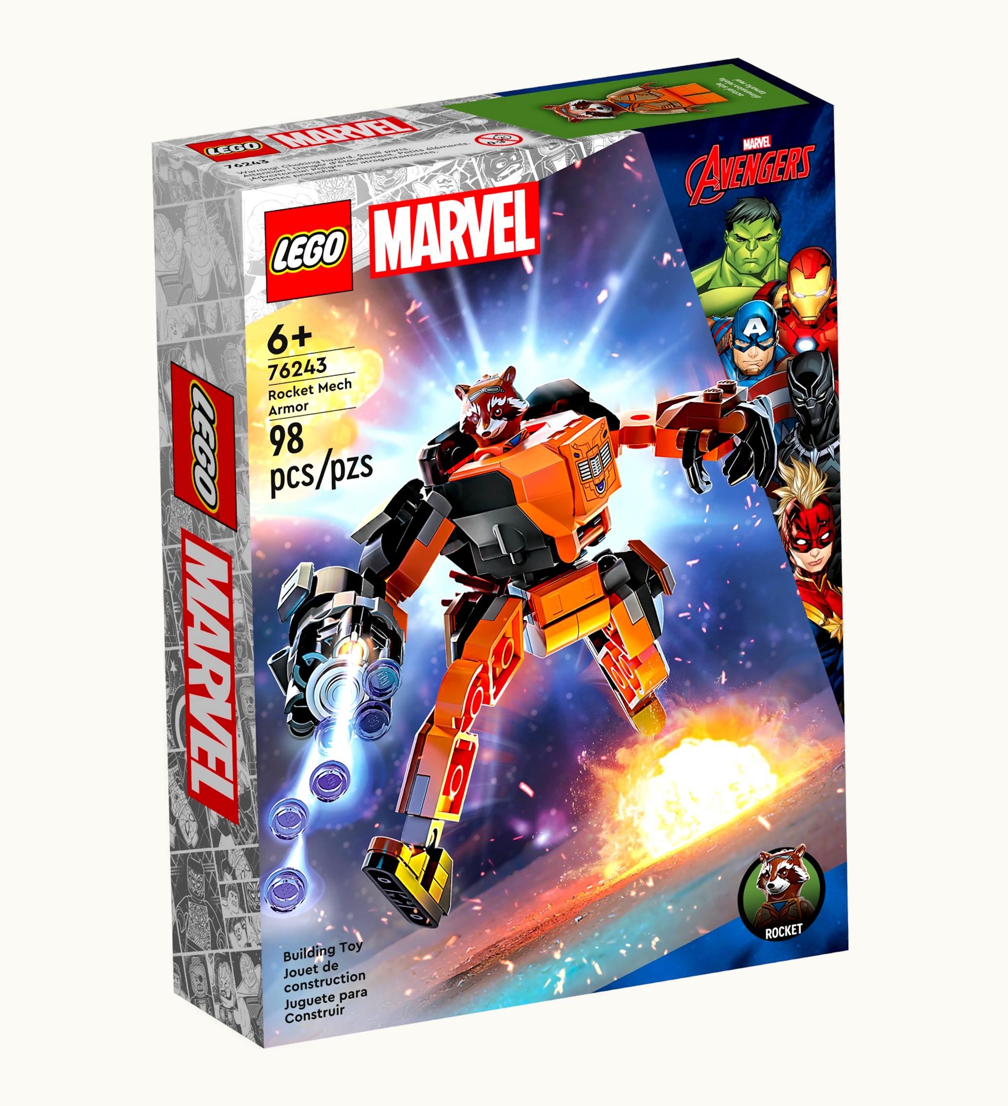 LEGO Lego Marvel The Avengers Rocket Mech Armor Set 76243