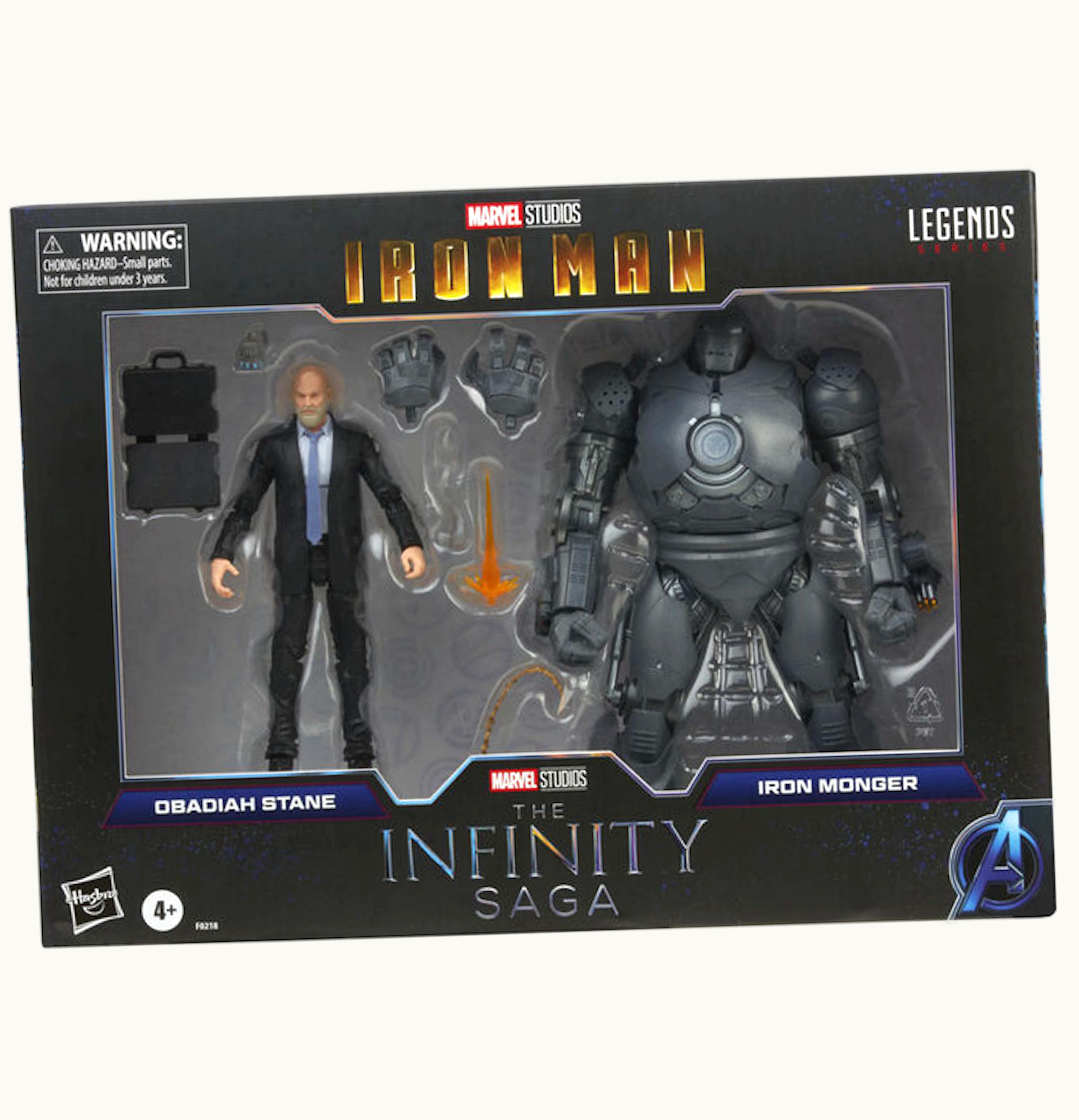 Hasbro Hasbro Marvel Legends The Infinity Saga Obadiah Stane And Iron Monger Action Figure 2 Pack