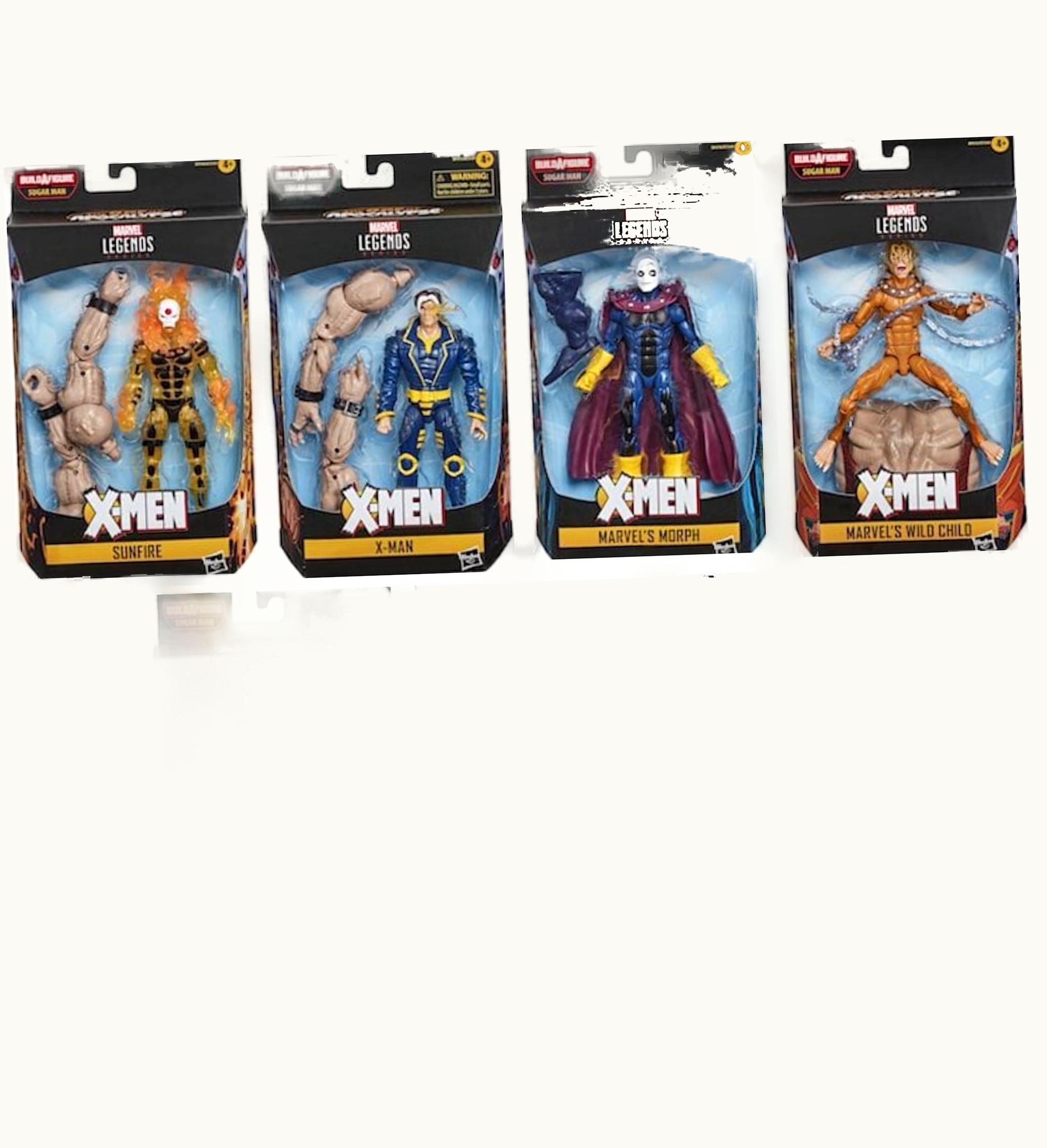 Hasbro Hasbro Marvel Legends X Men Age Of Apocalypse Set Sugar Man Baf Action Figure