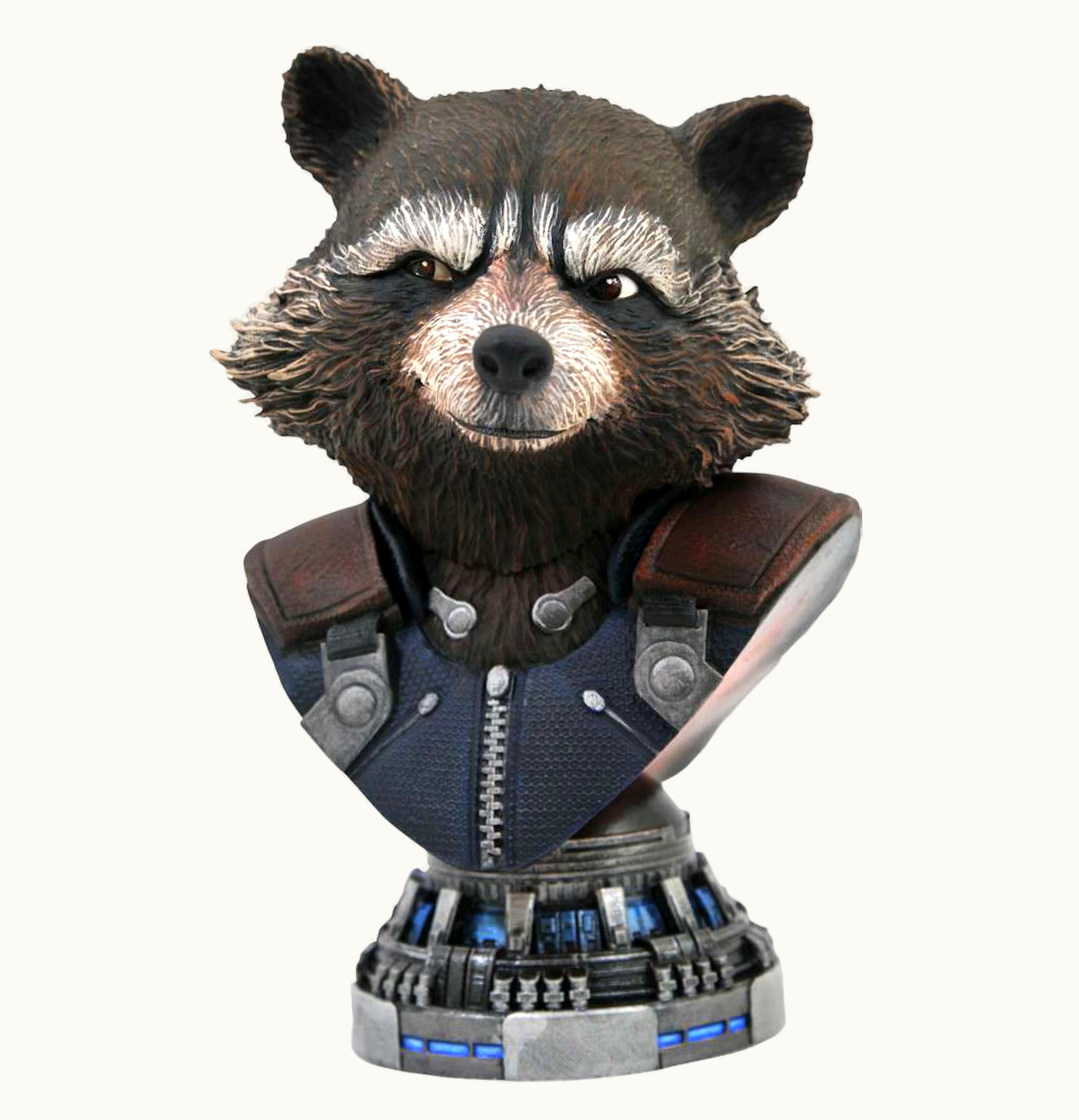 Diamond Select Toys Diamond Select Toys Marvel Legendary Comic Rocket Raccoon 1 2 Scale Half Scale Bust