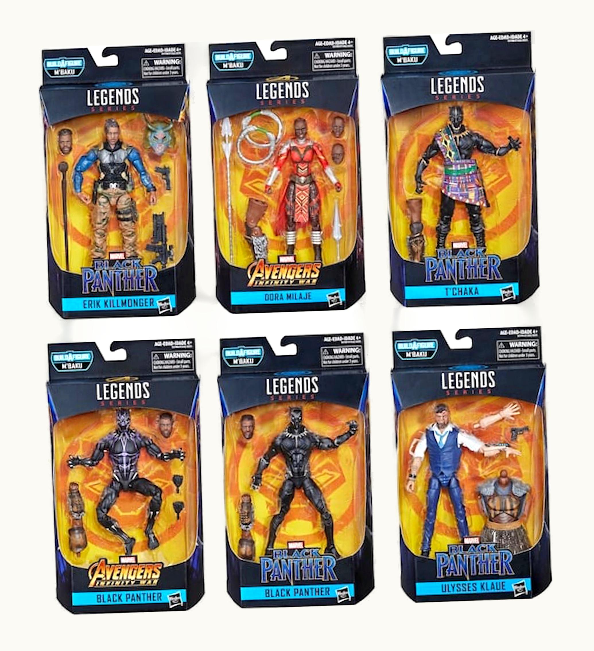 Hasbro Hasbro Marvel Legends Black Panther Set M Baku Baf Action Figure