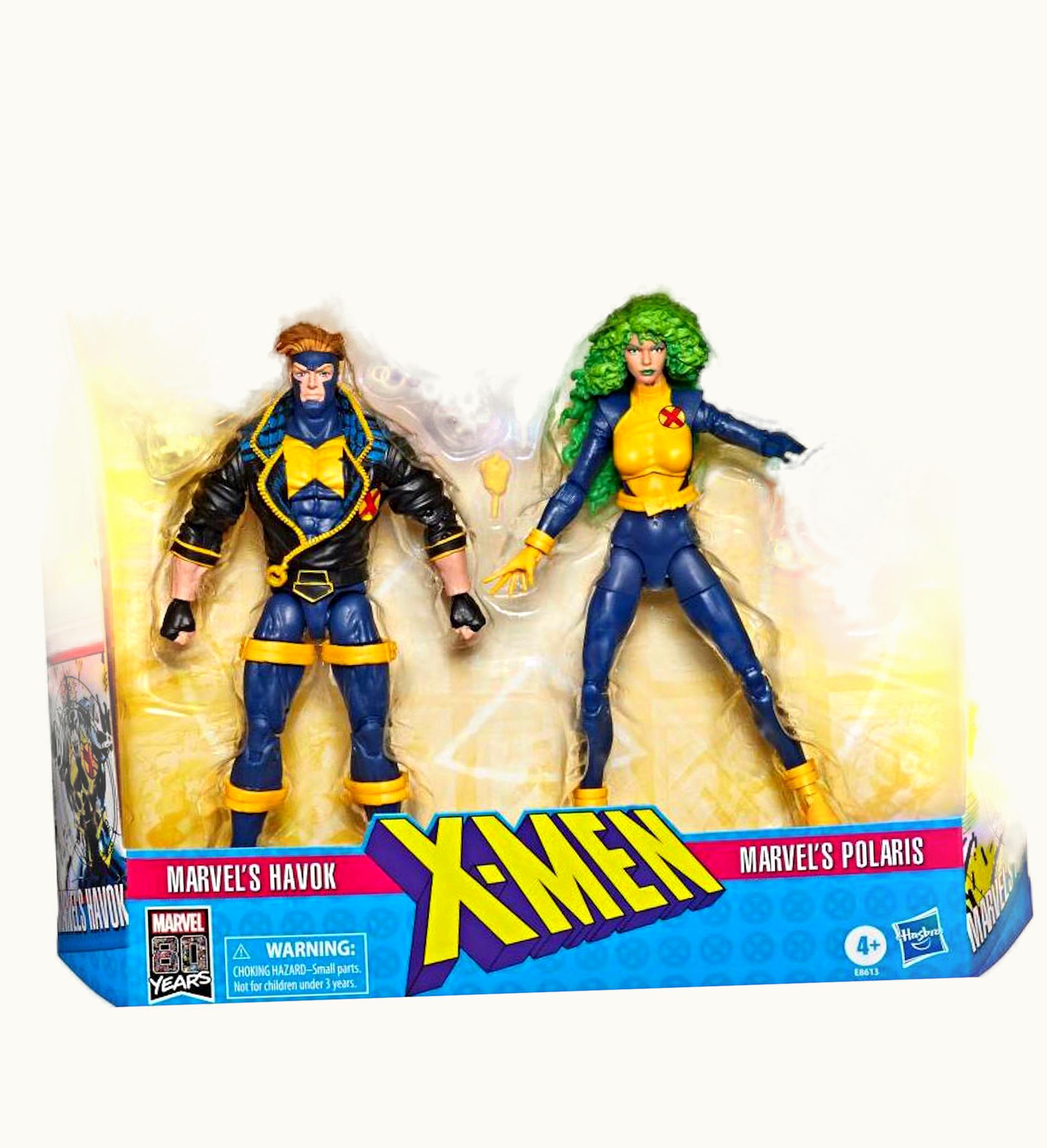 Hasbro Hasbro Marvel Legends Havok Polaris 2 Pack Action Figure