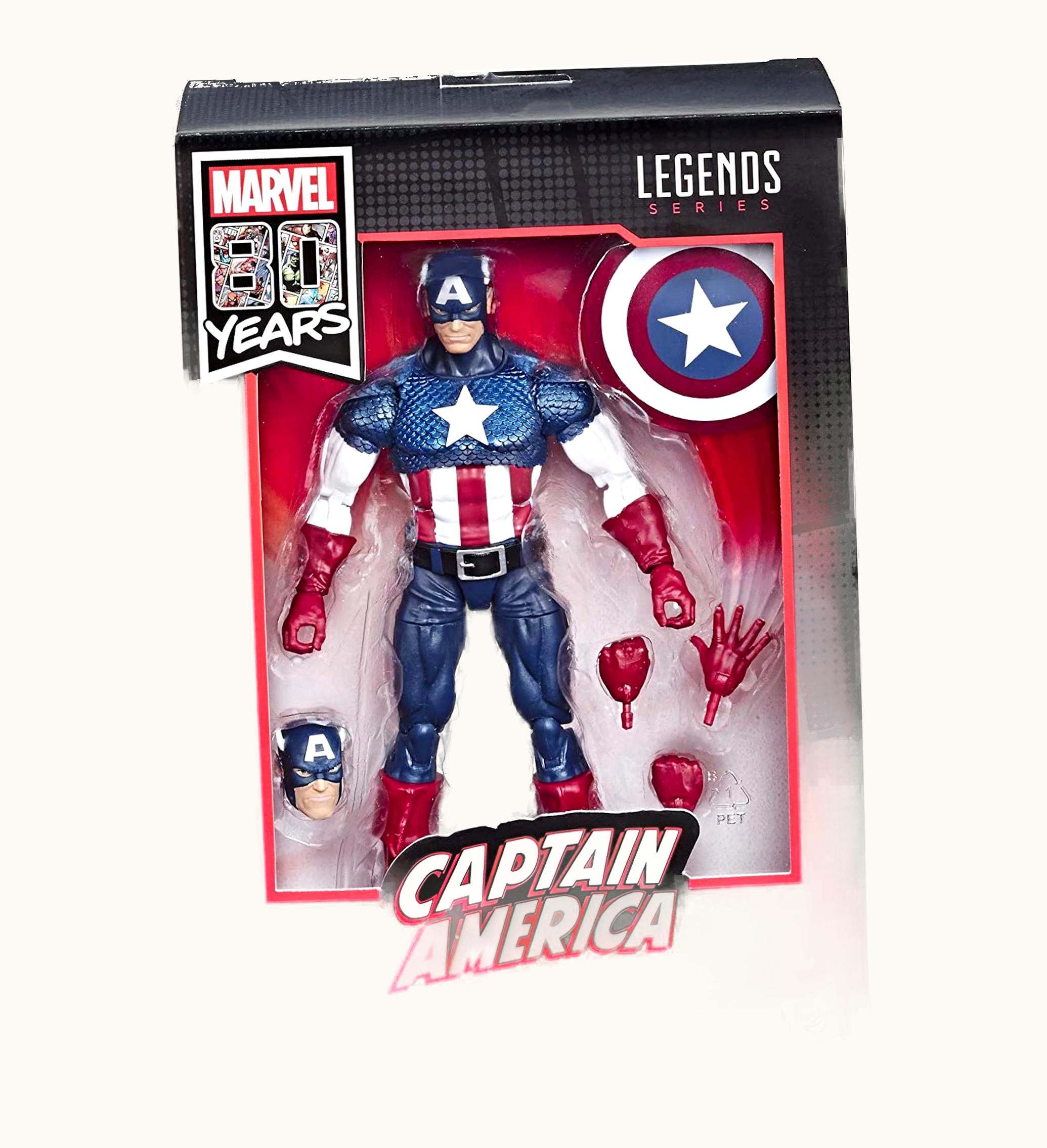Hasbro Hasbro Marvel Legends 80th Anniversary Captain America Action Figure