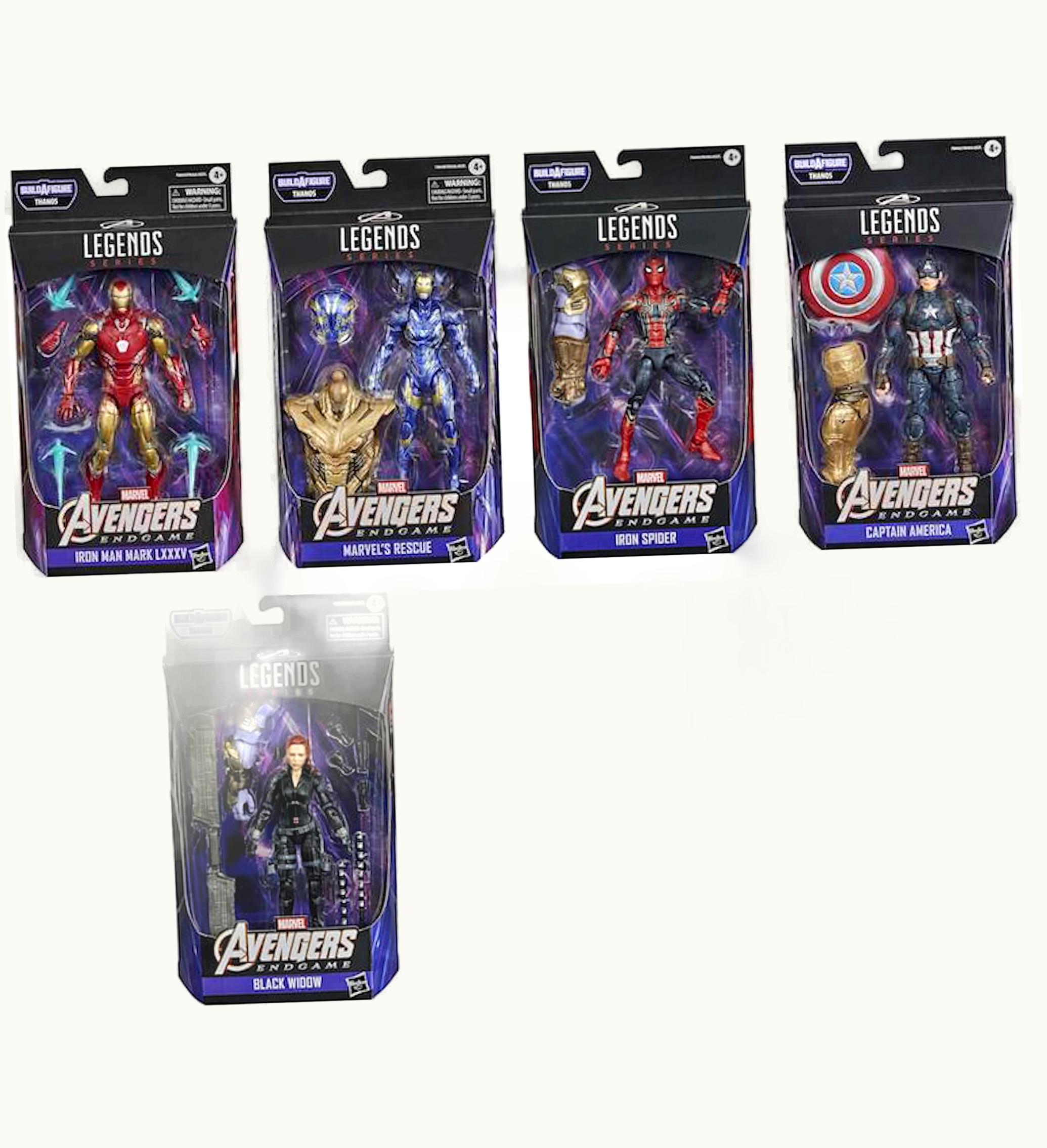 Hasbro Hasbro Marvel Legends Avengers Endgame Set Armored Thanos Uk Baf Action Figure