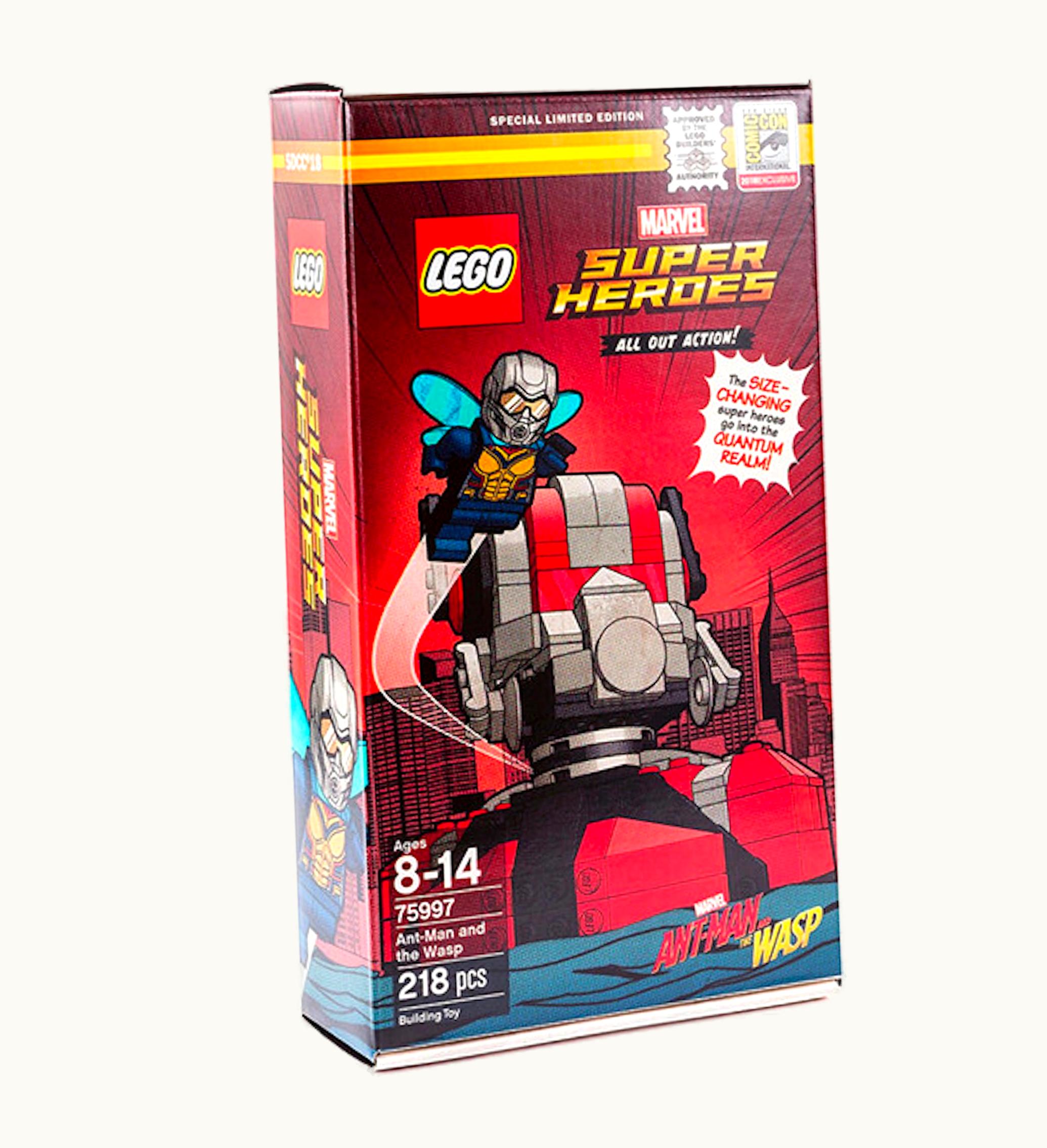 LEGO Lego Ant Man The Wasp Sdcc 2018 Exclusive Set 75997