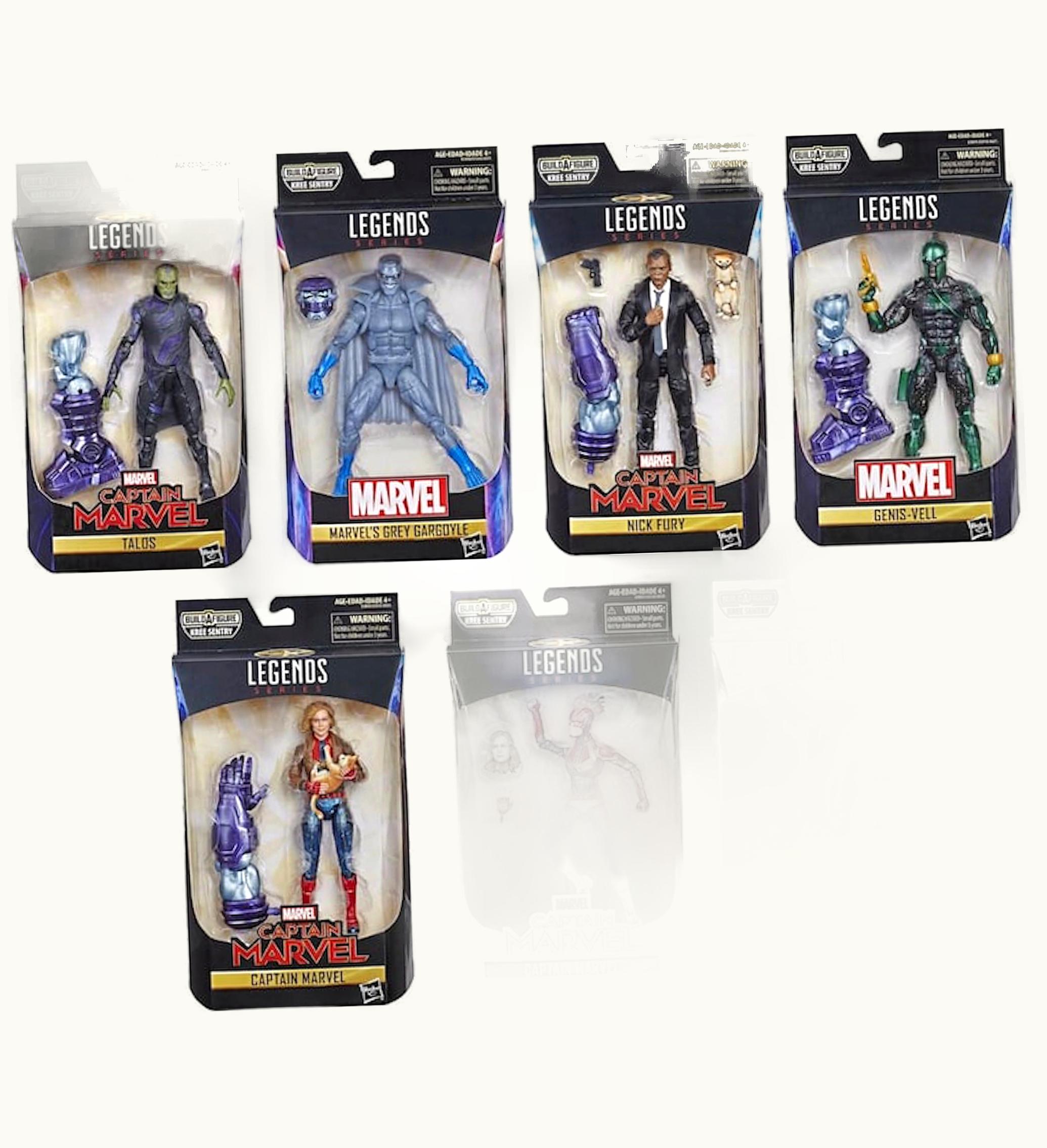 Hasbro Hasbro Marvel Legends Captain Marvel Set Kree Sentry Baf Action Figure