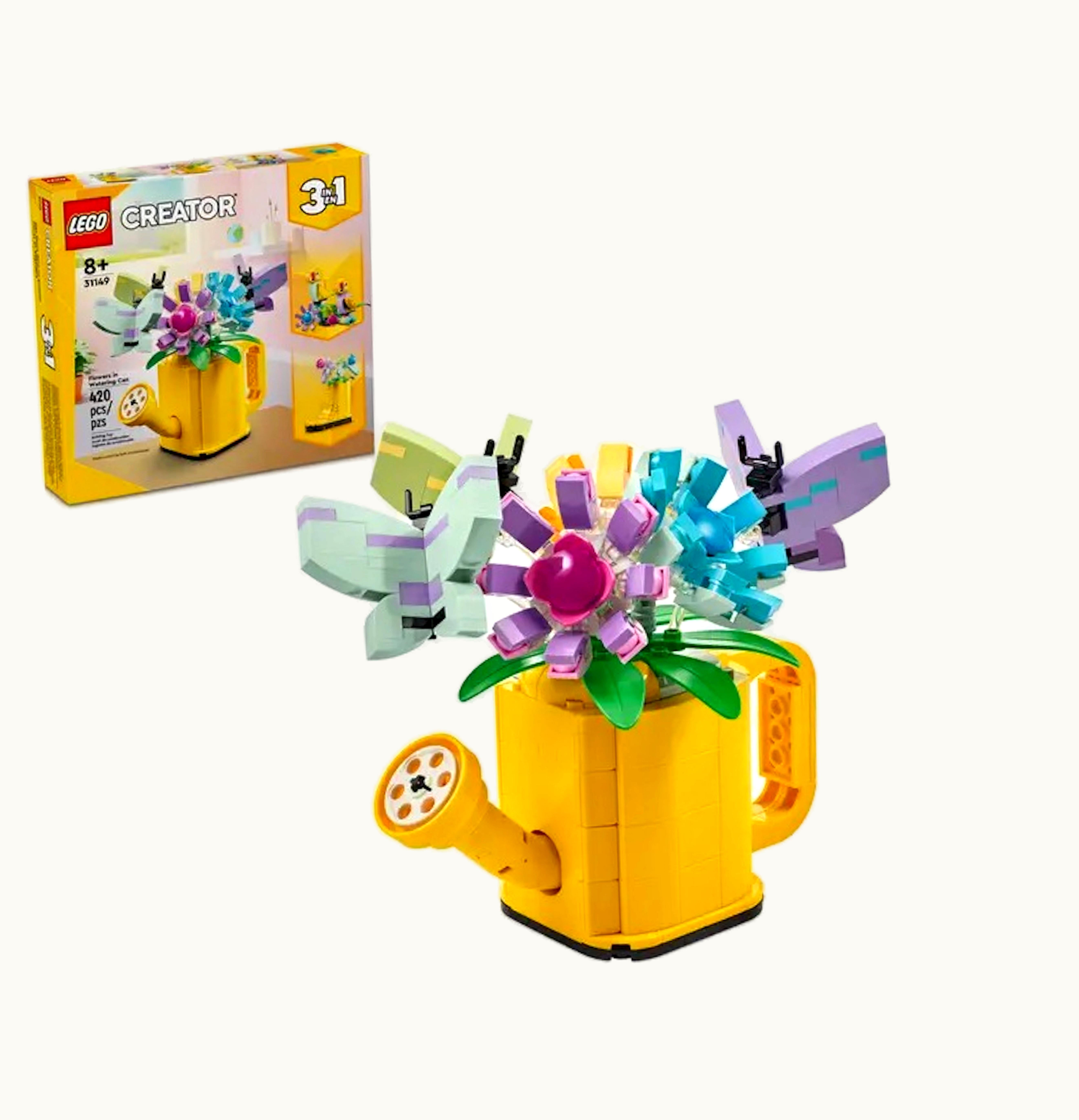 LEGO Lego Creator 3in1 Flowers In Watering Can Set 31149