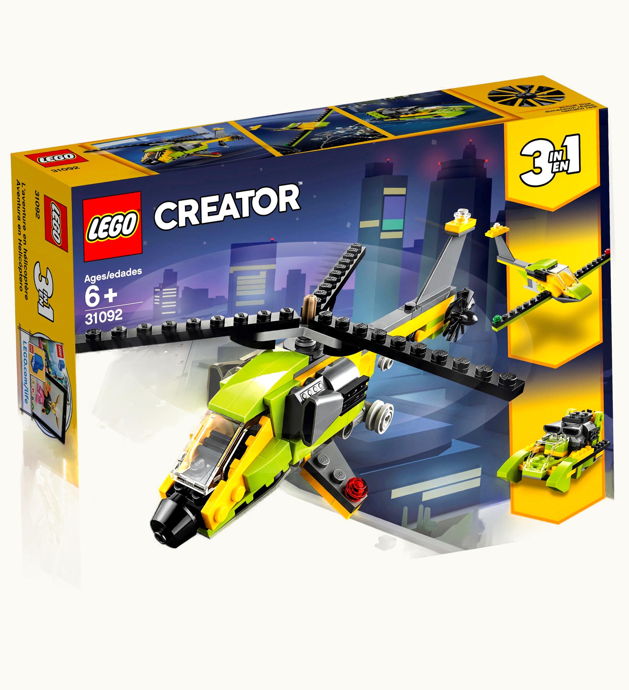LEGO Lego Creator 3in1 Helicopter Adventure Set 31092