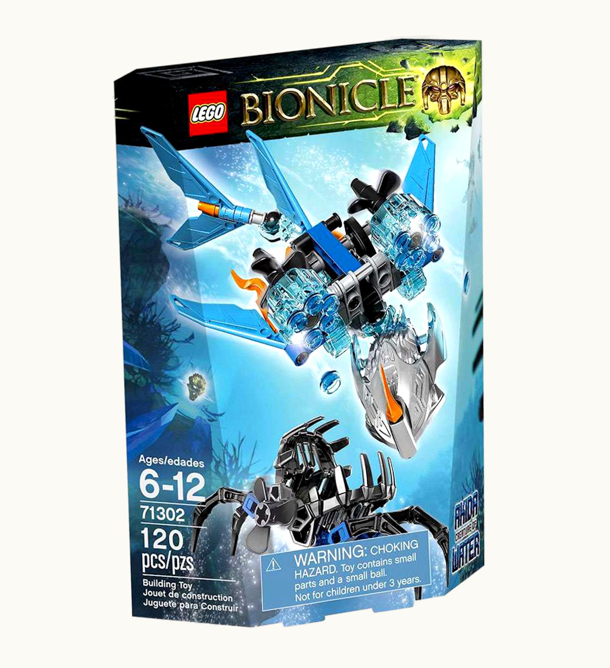 LEGO Lego Bionicle Akida Creature Of Water Set 71302
