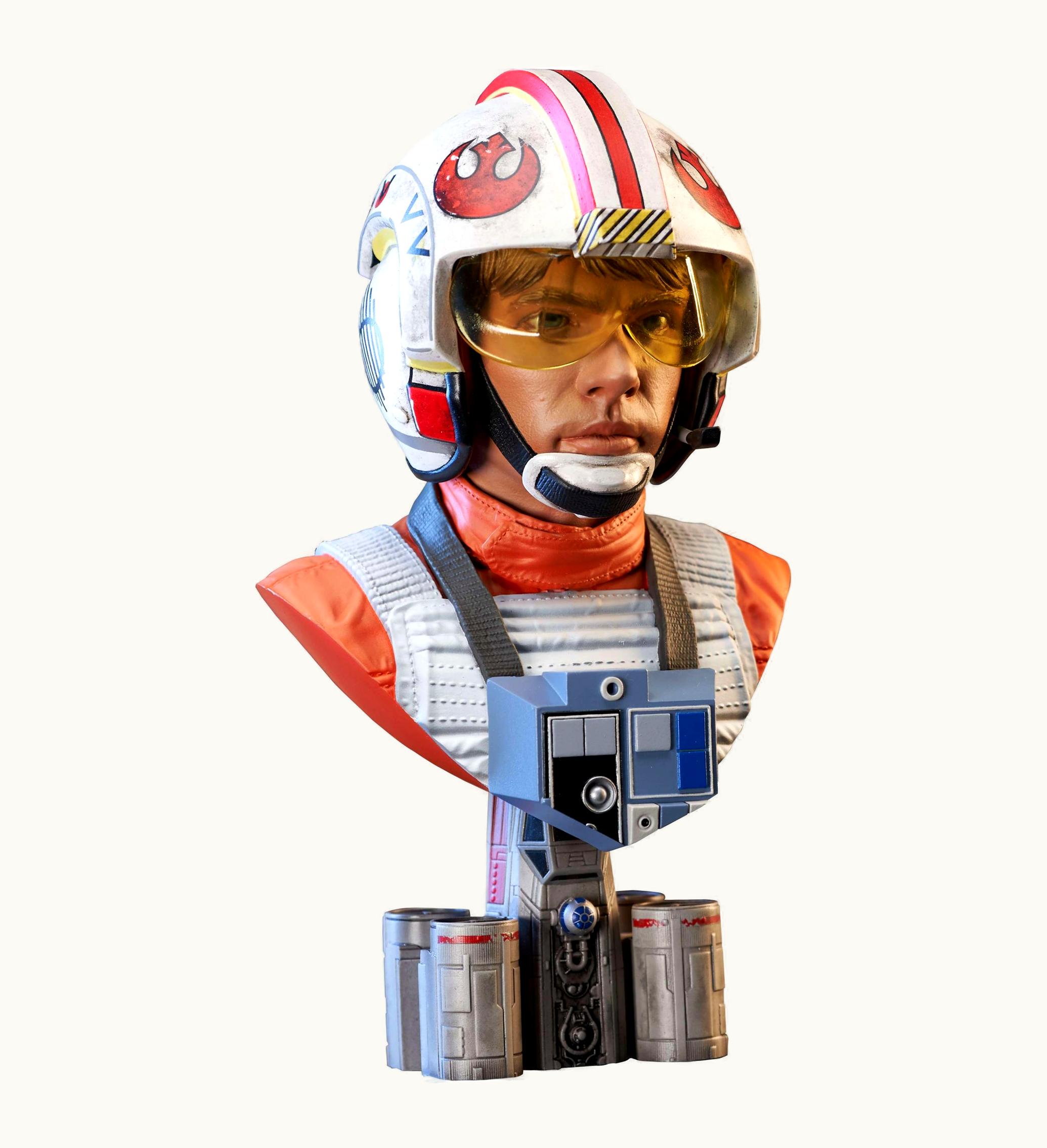 Diamond Select Toys Diamond Select Toys Star Wars Legends In 3D Luke Skywalker X Wing Pilot Half Scale Bust