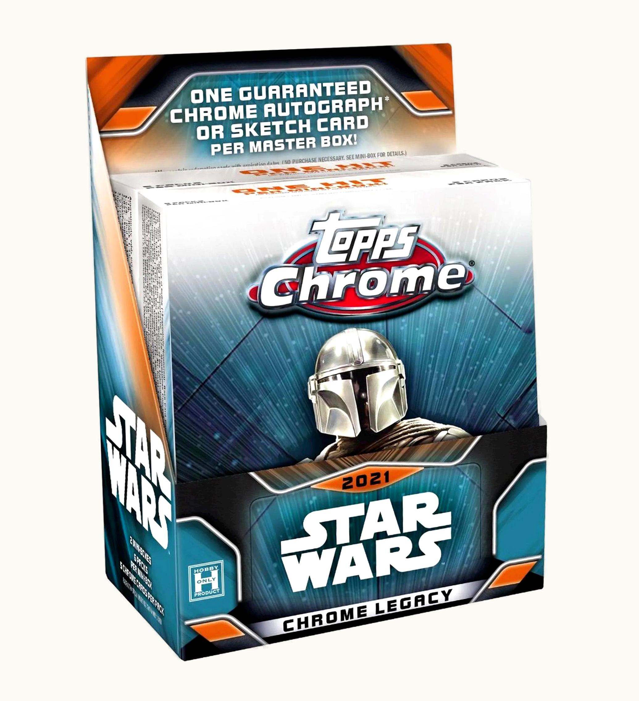 Topps 2021 Topps Chrome Star Wars Legacy Hobby Box
