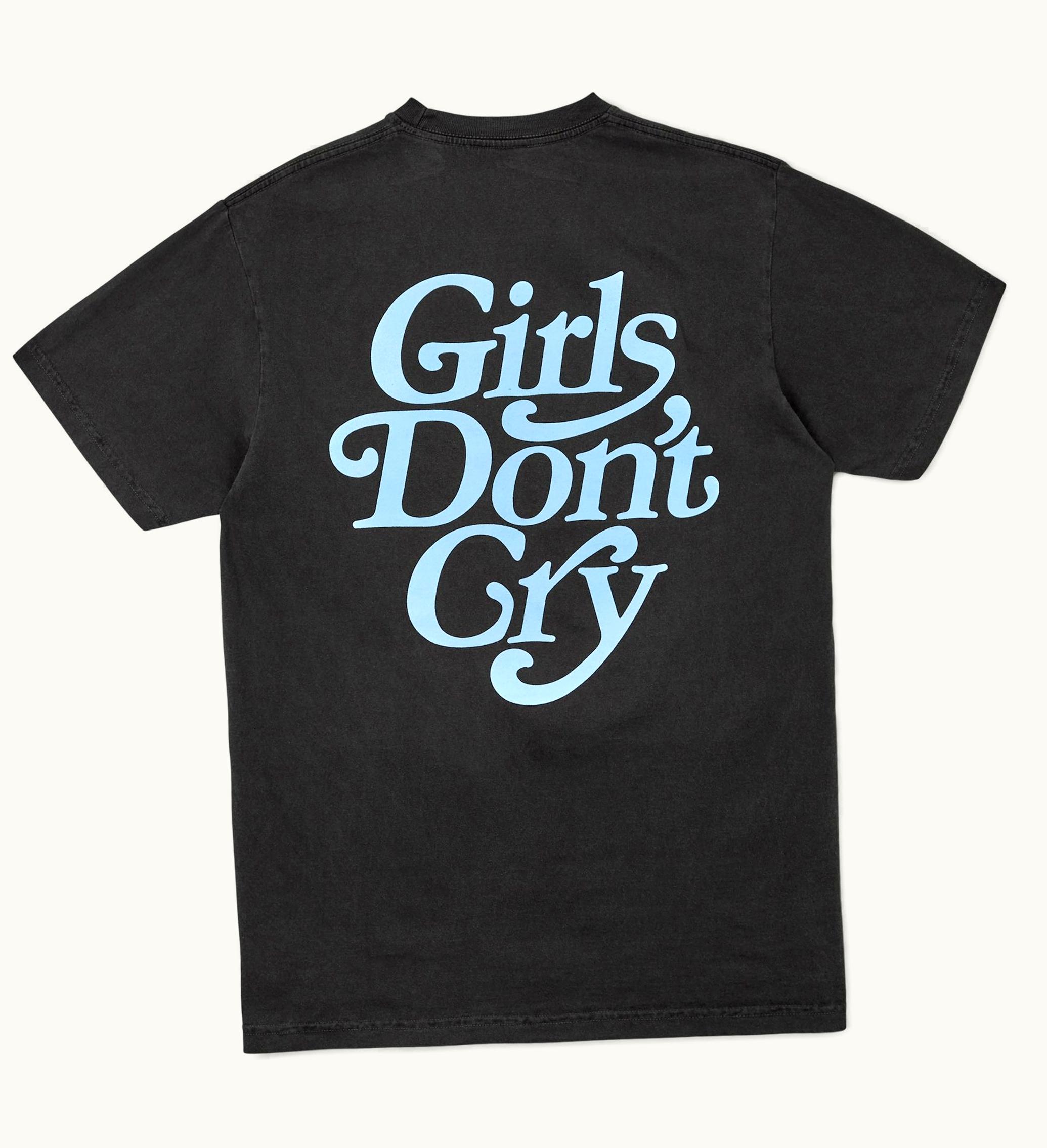 Girls Don't Cry Girls Dont Cry Washed Gdc Logo Tee Black Blue