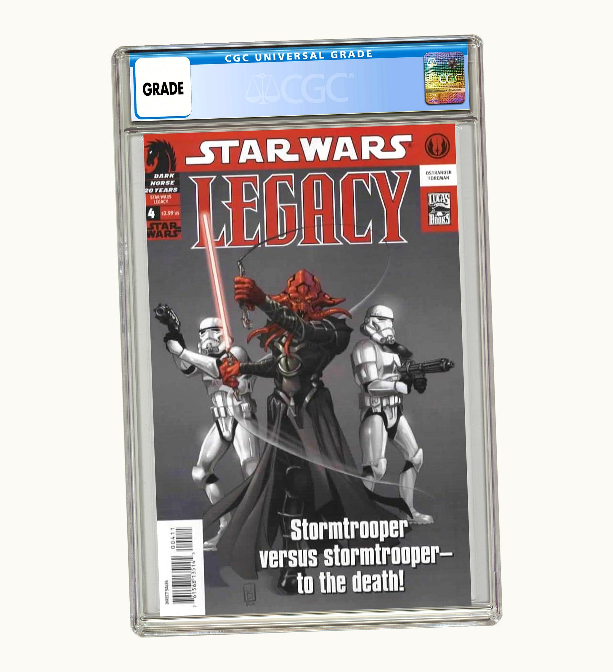 Dark Horse Dark Horse Star Wars Legacy 2006 4 Comic Book Cgc Graded