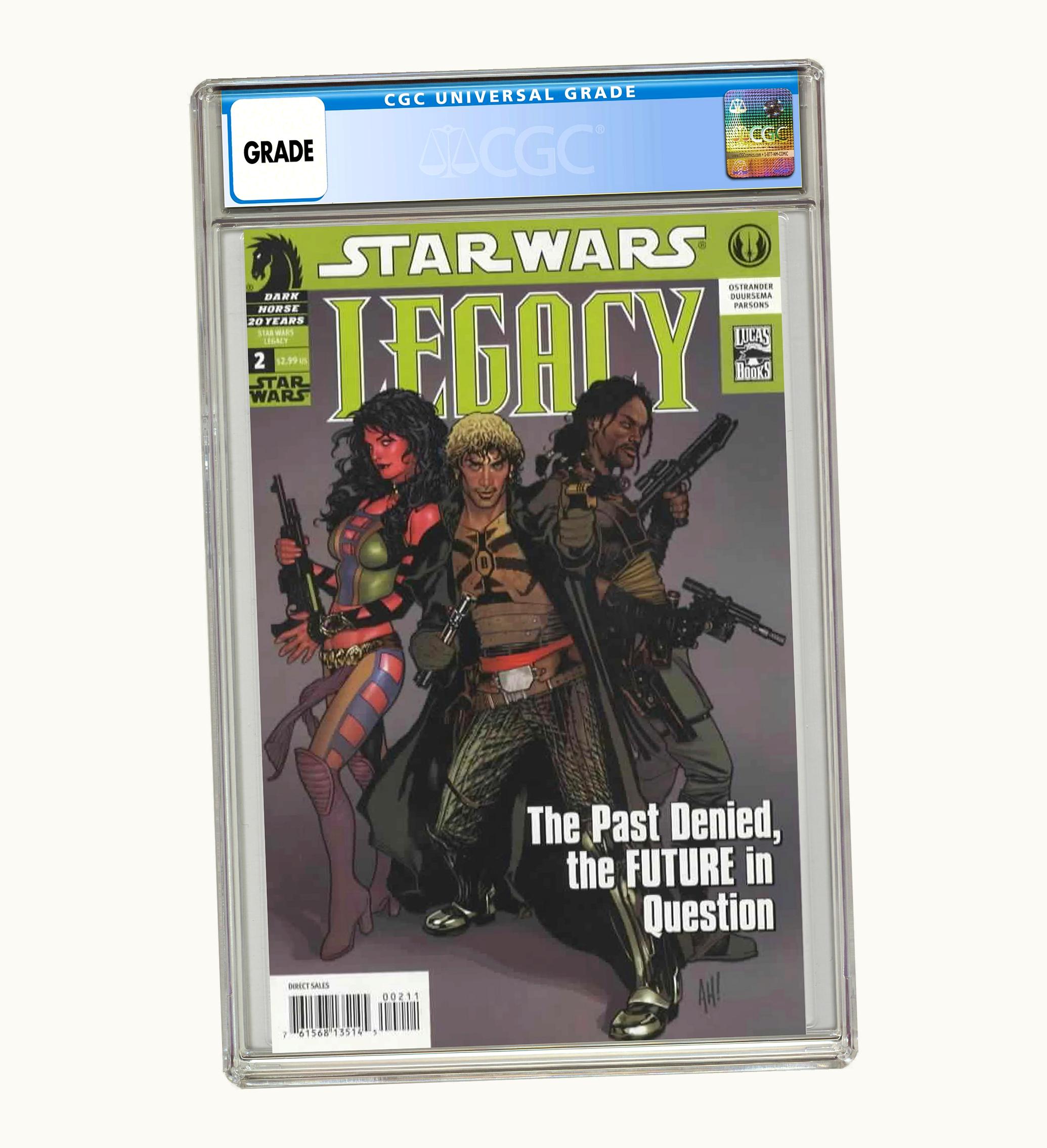 Dark Horse Dark Horse Star Wars Legacy 2006 2a Comic Book Cgc Graded