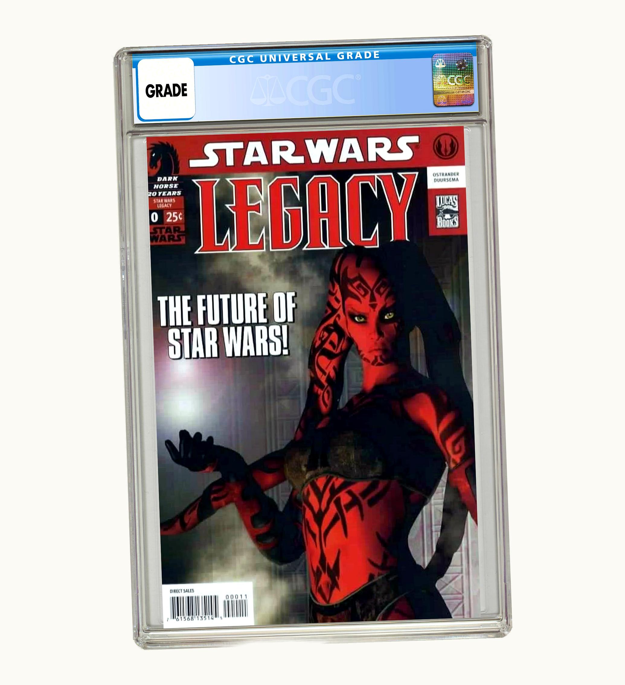Dark Horse Dark Horse Star Wars Legacy 2006 0a Comic Book Cgc Graded
