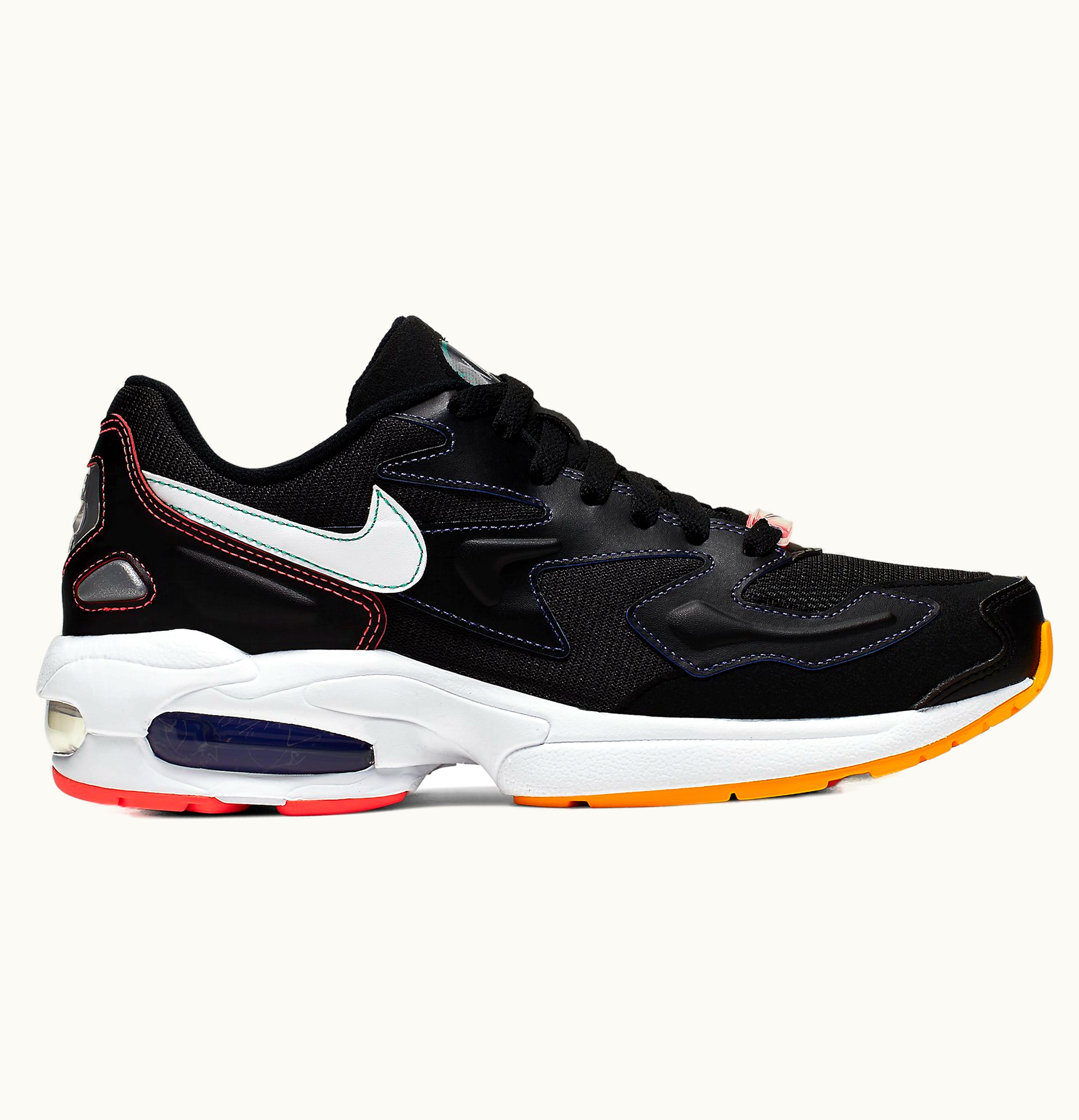 Nike Nike Air Max2 Light Black Contrast Stitching W