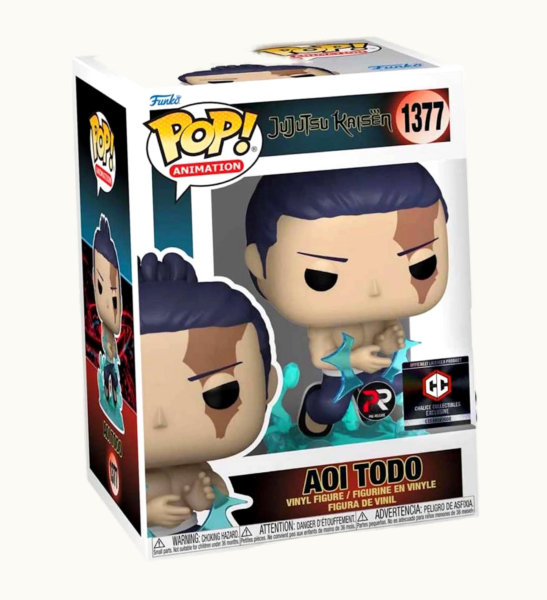 Funko Funko Pop Animation Jujutsu Kaisen Aoi Todo Chalice Collectibles Exclusive Figure 1377