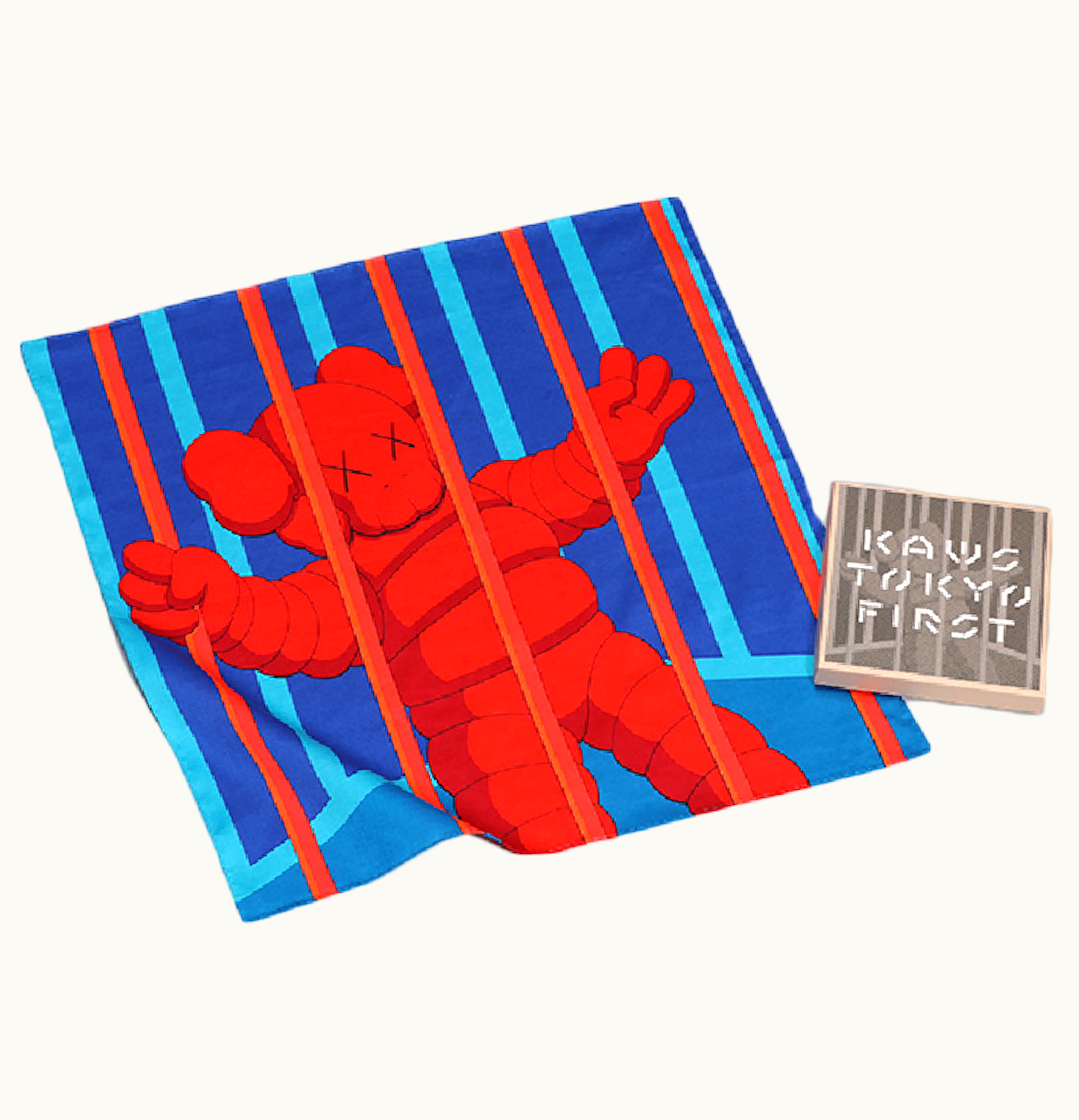 KAWS KAWS Tokyo First No Exit Handkerchief Handkercheif
