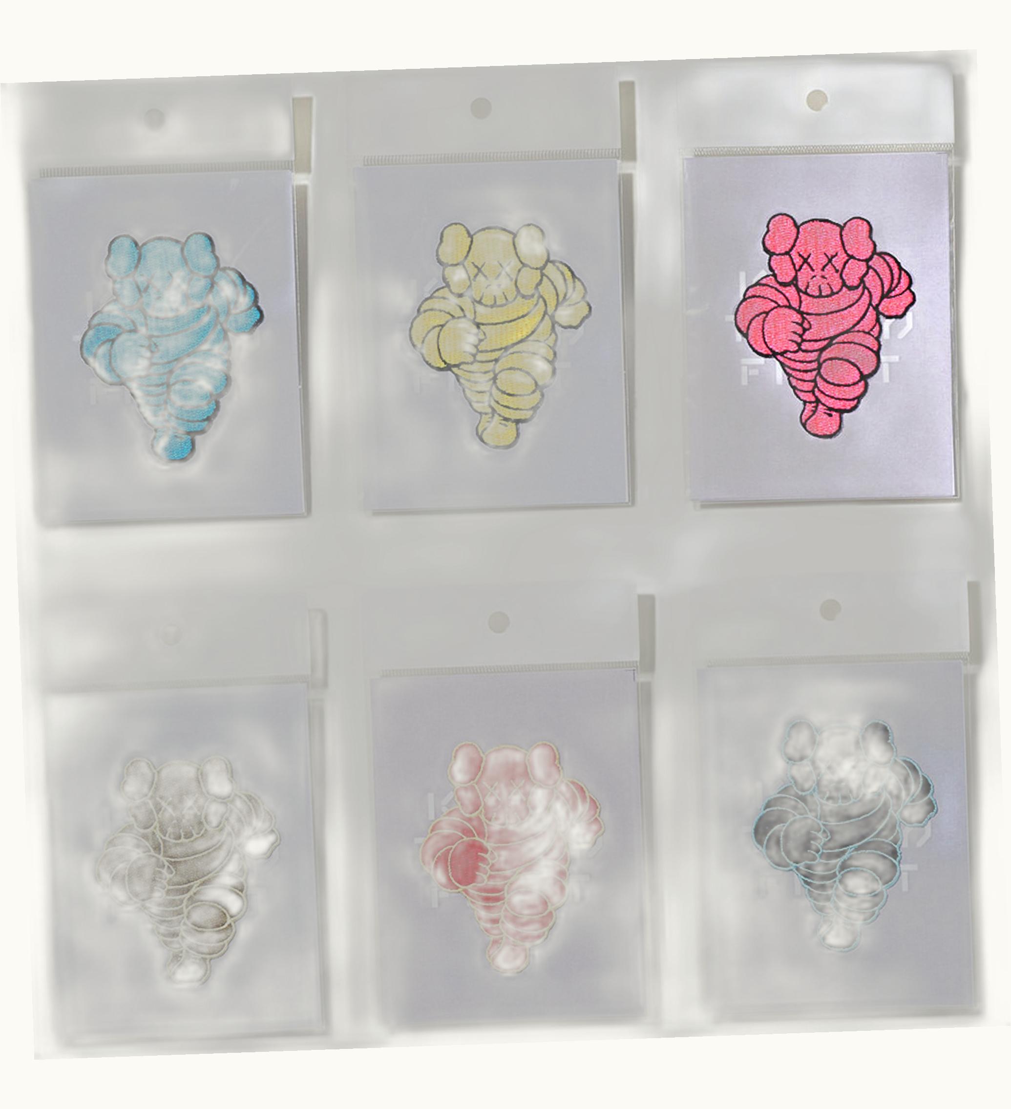 KAWS KAWS Tokyo First Chum Patch Set Of 5