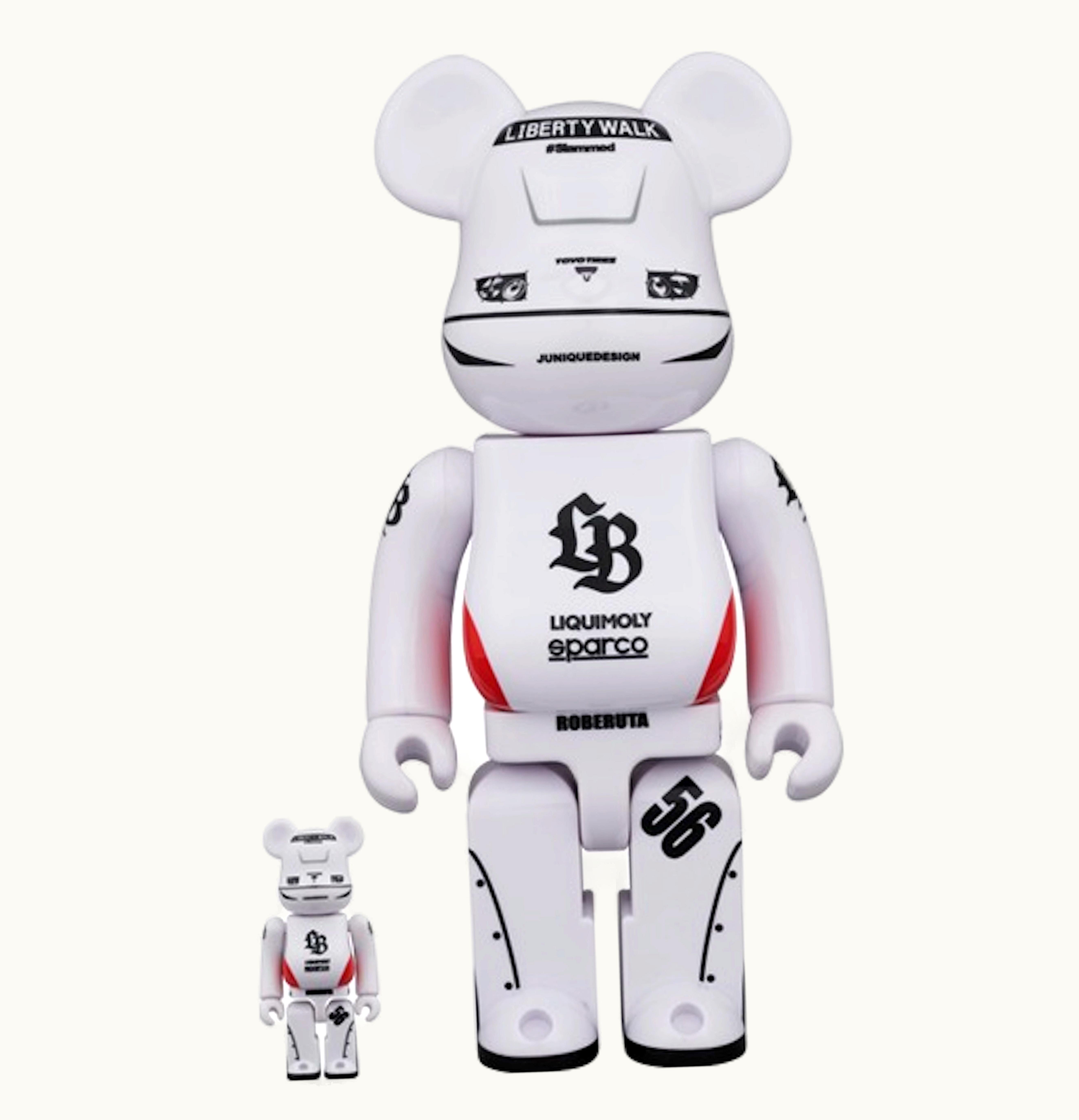 Bearbrick Bearbrick Liberty Walk Riba40 Kun 100 400 Set