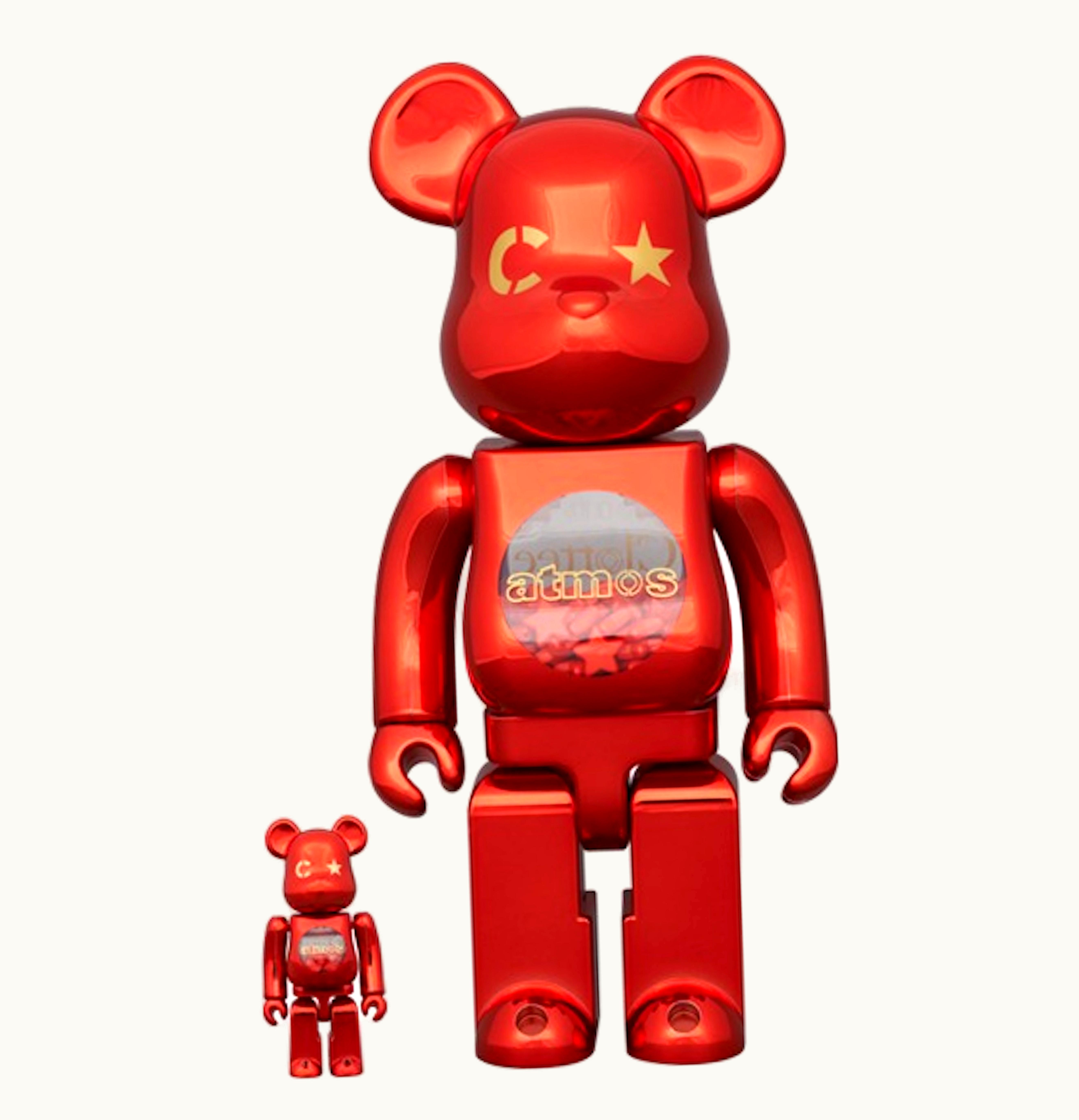 Bearbrick Bearbrick Atmos X Clottee 100 400 Set