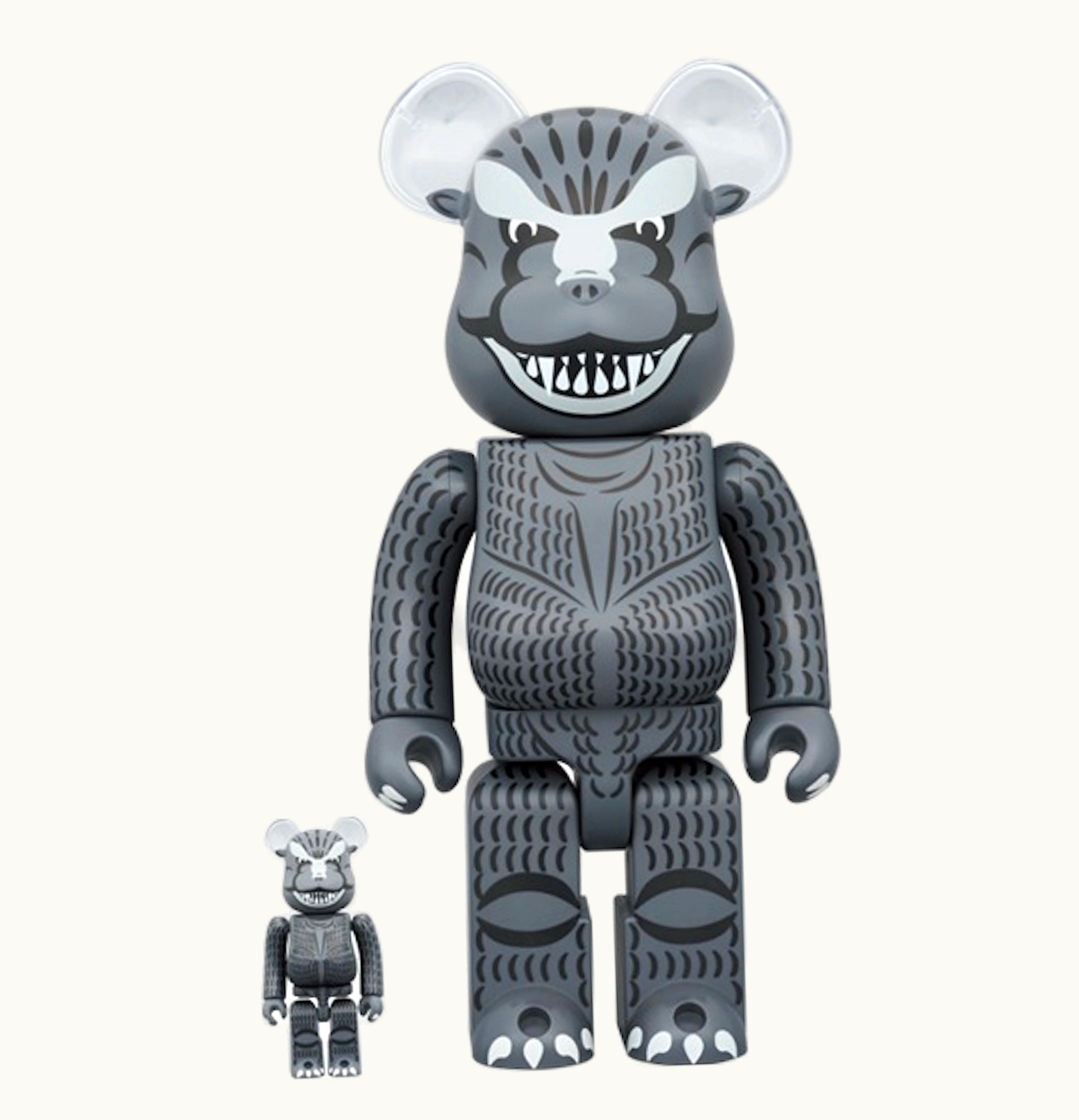 Bearbrick Bearbrick Godzilla 1954 100 400 Set