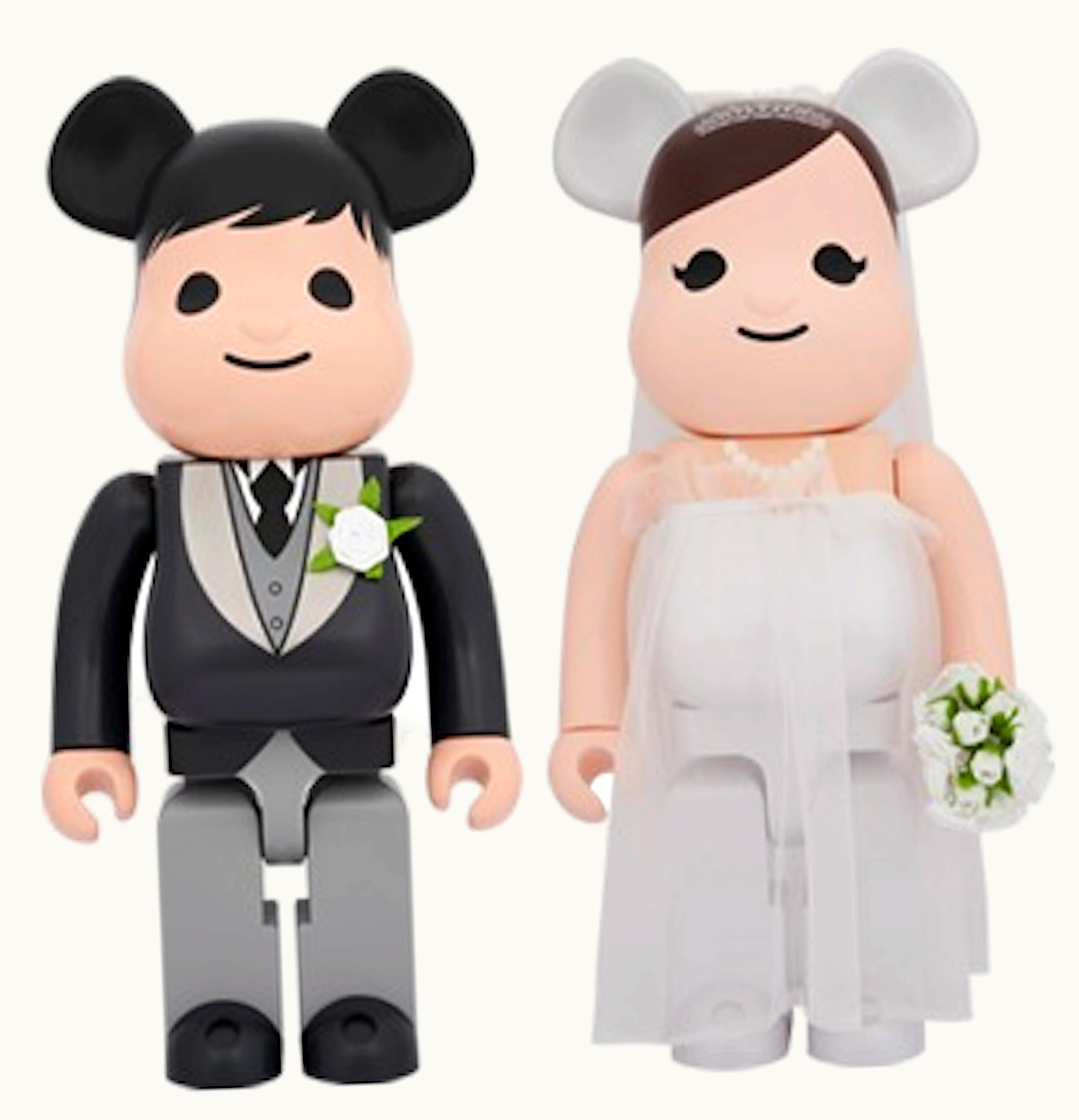 Bearbrick Bearbrick Medicom Toy Plus Greeting Marriage 3 1000