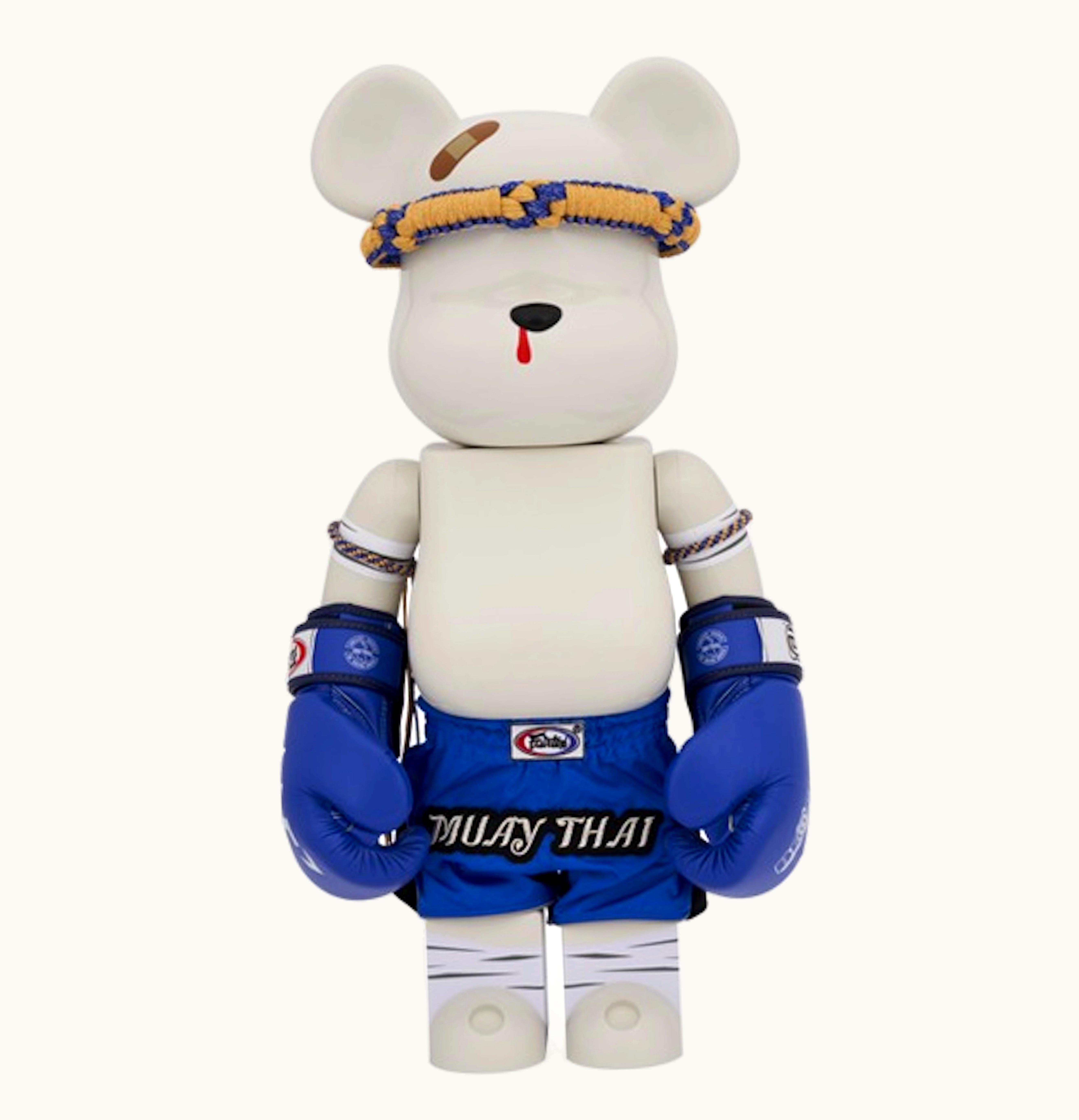 Bearbrick Bearbrick Muay Thai 1000 Blue