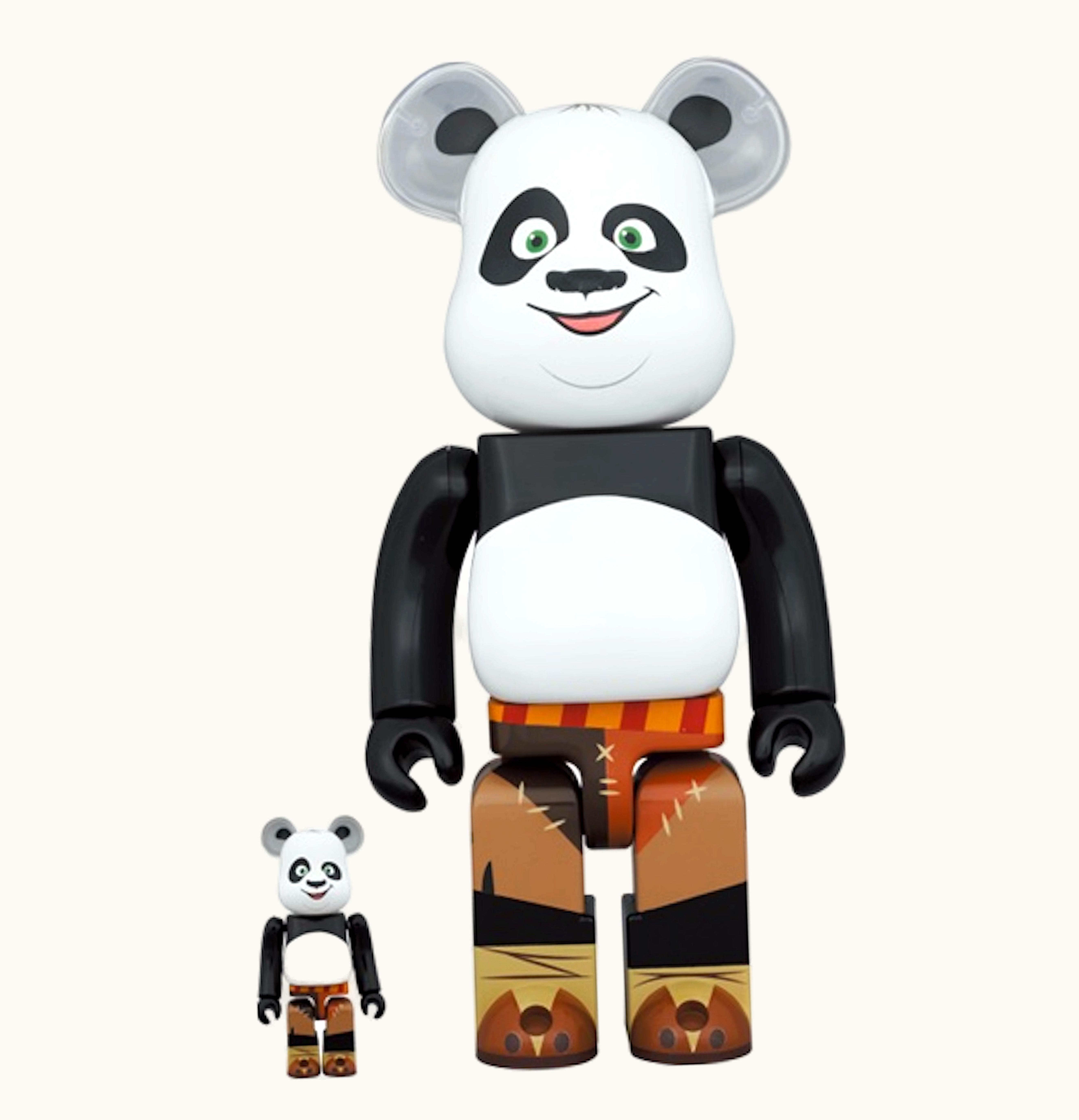 Bearbrick Bearbrick X Kung Fu Panda 100 400 Set