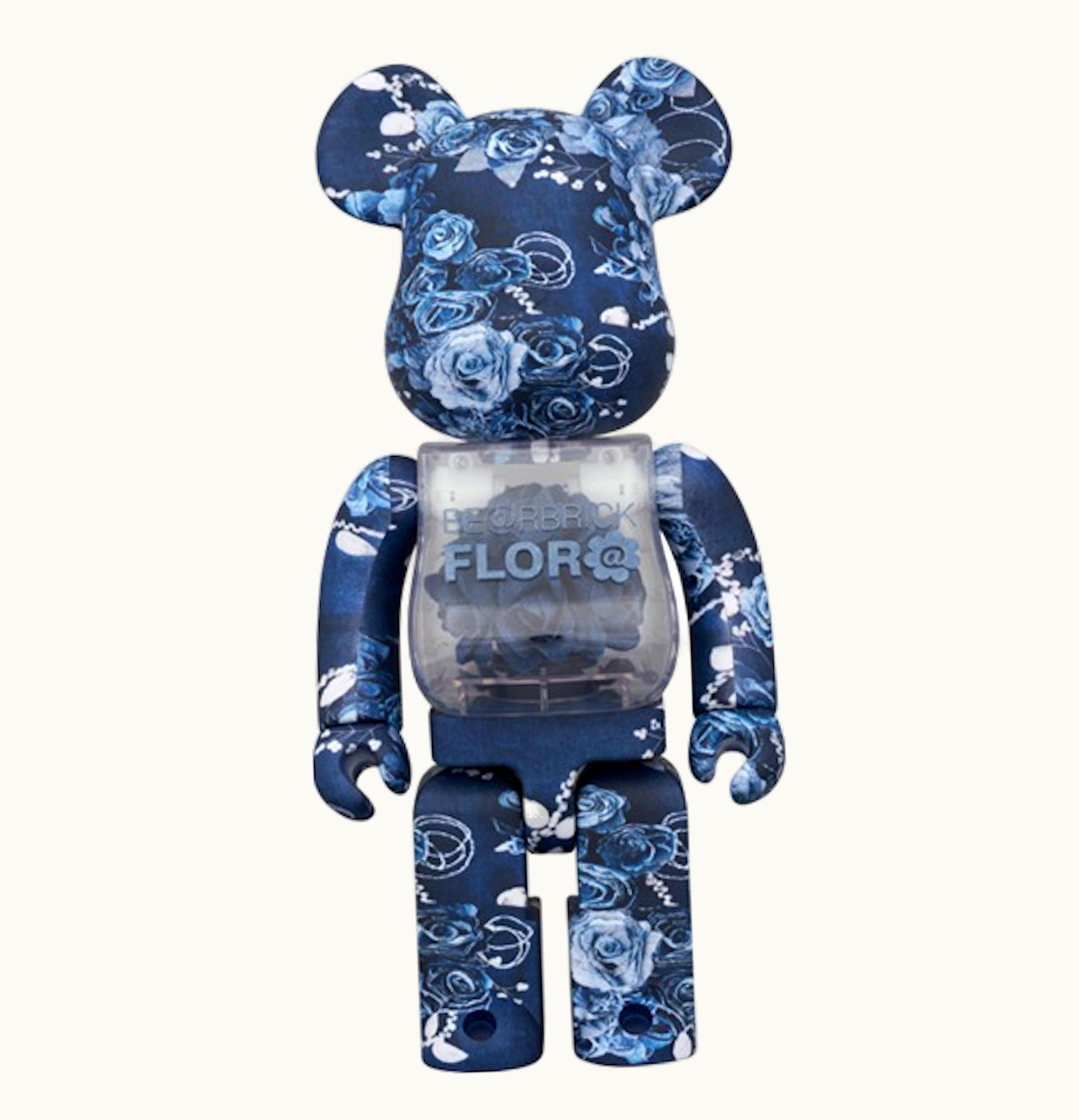 Bearbrick Bearbrick Flora Denim 400