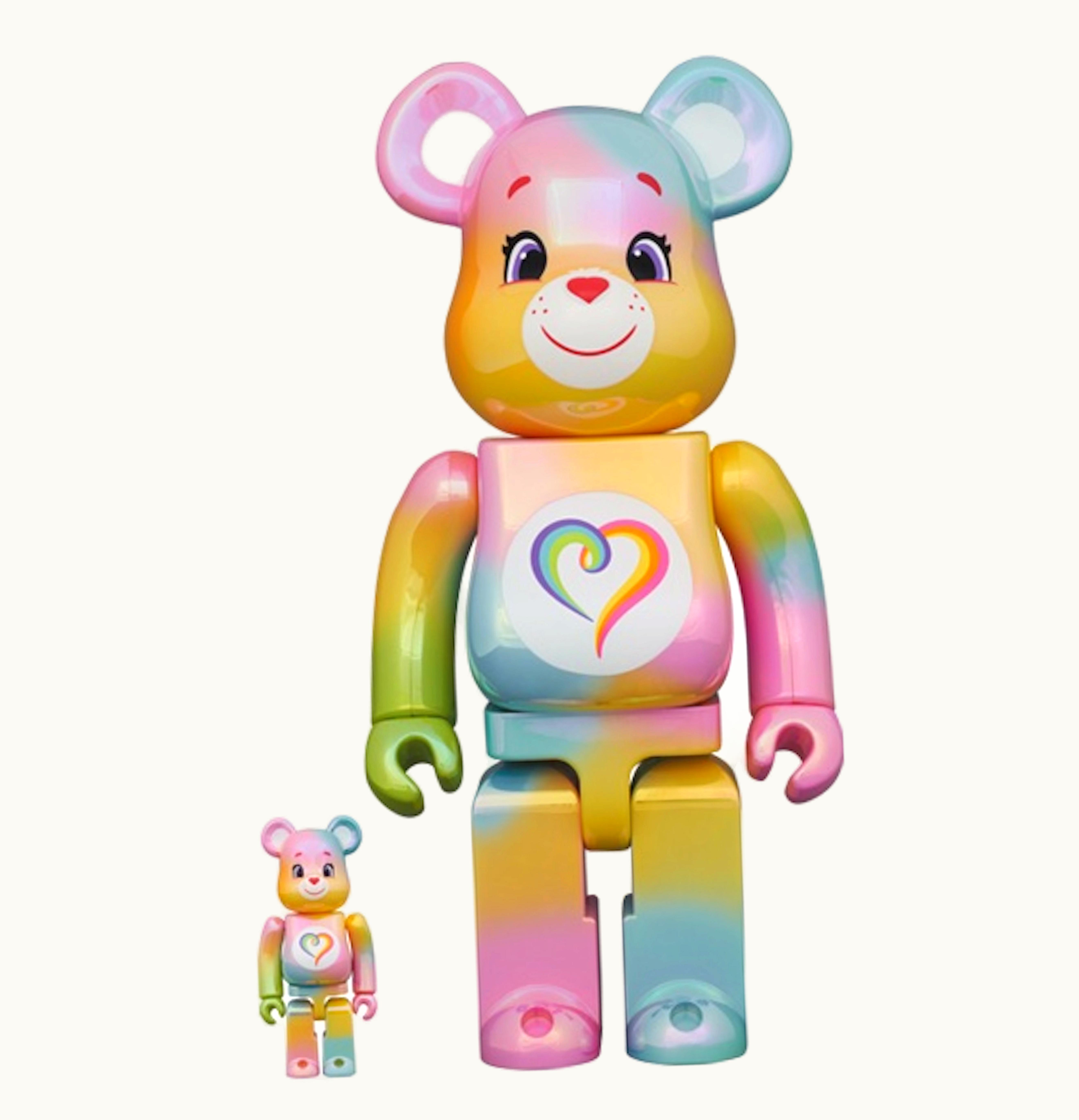 Bearbrick Bearbrick X Care Bears Togetherness Bear 100 400 Set