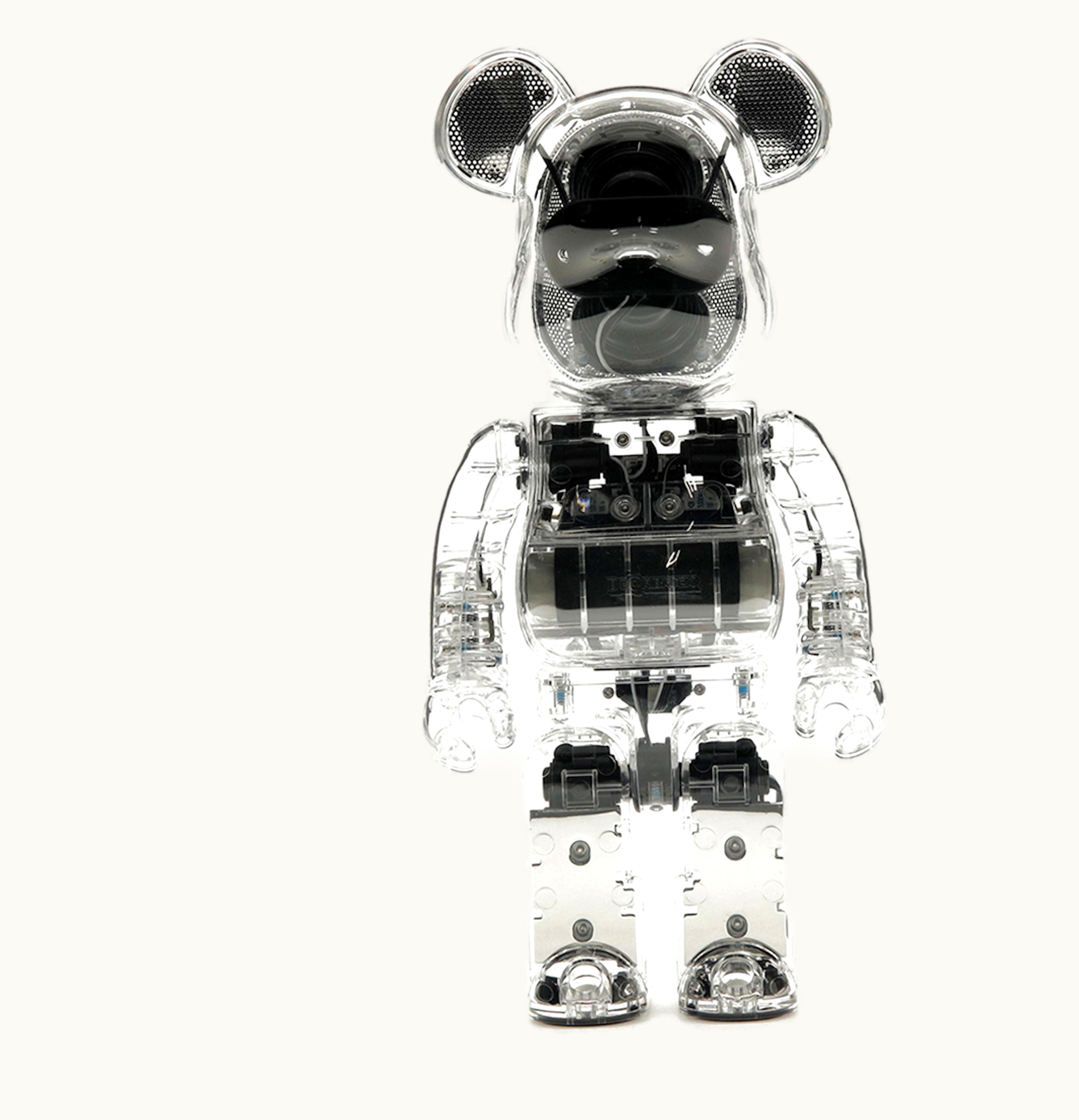 Bearbrick Bearbrick Rinaro Audio 400 Portable Speaker Clear