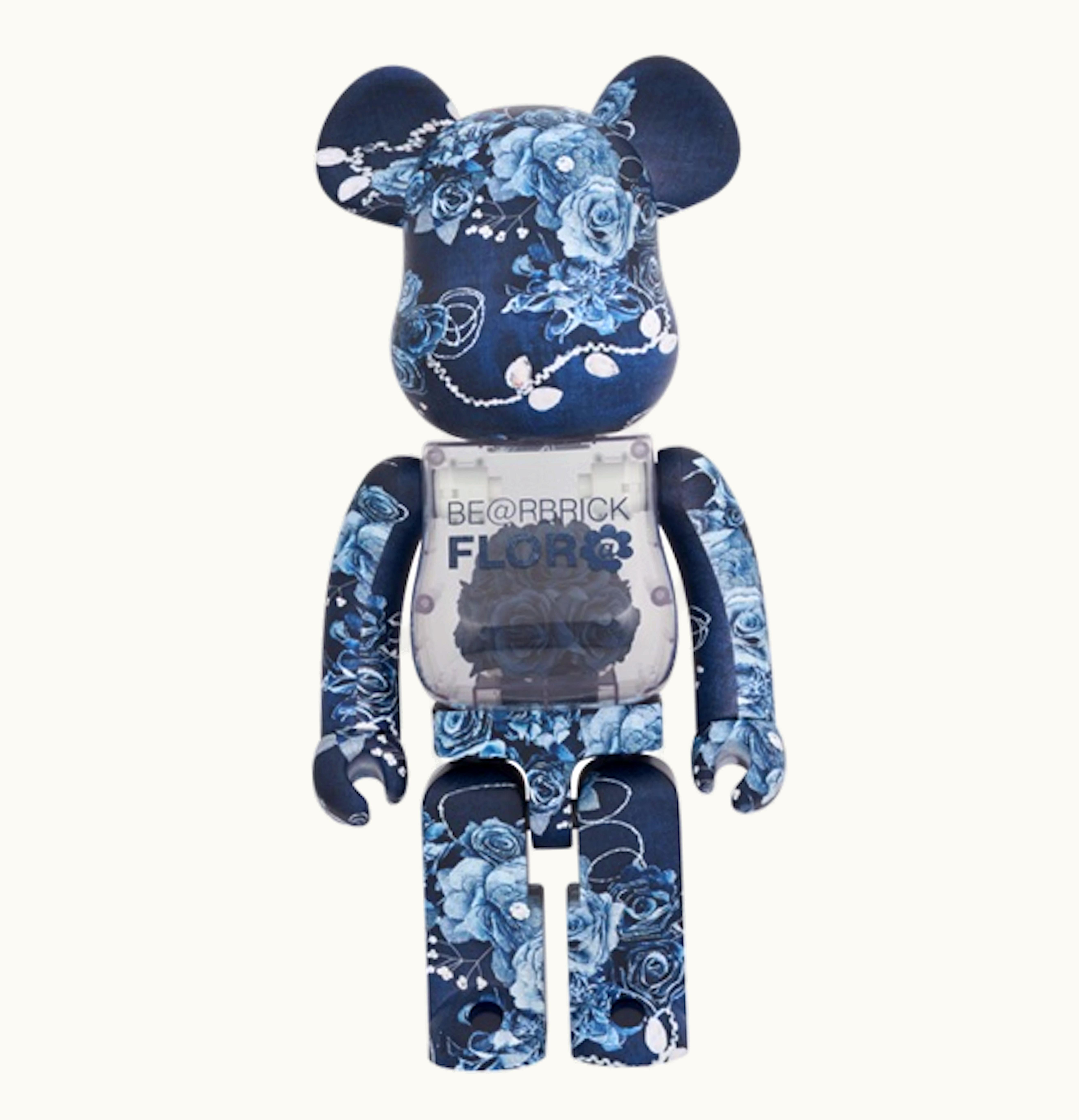 Bearbrick Bearbrick Flora Denim 1000