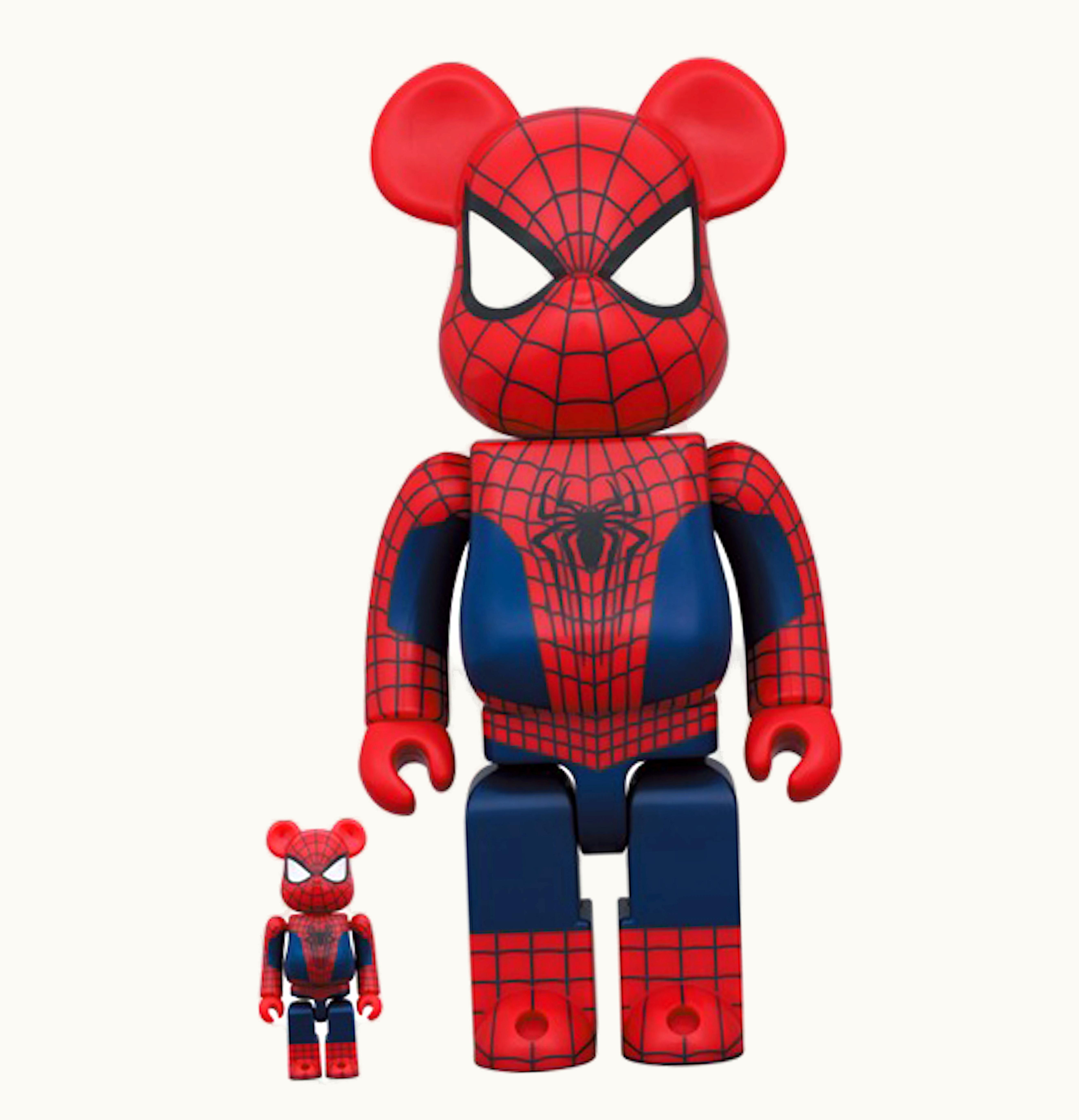 Bearbrick Bearbrick Marvel Spider Man No Way Home The Amazing Spider Man 100 400 Set